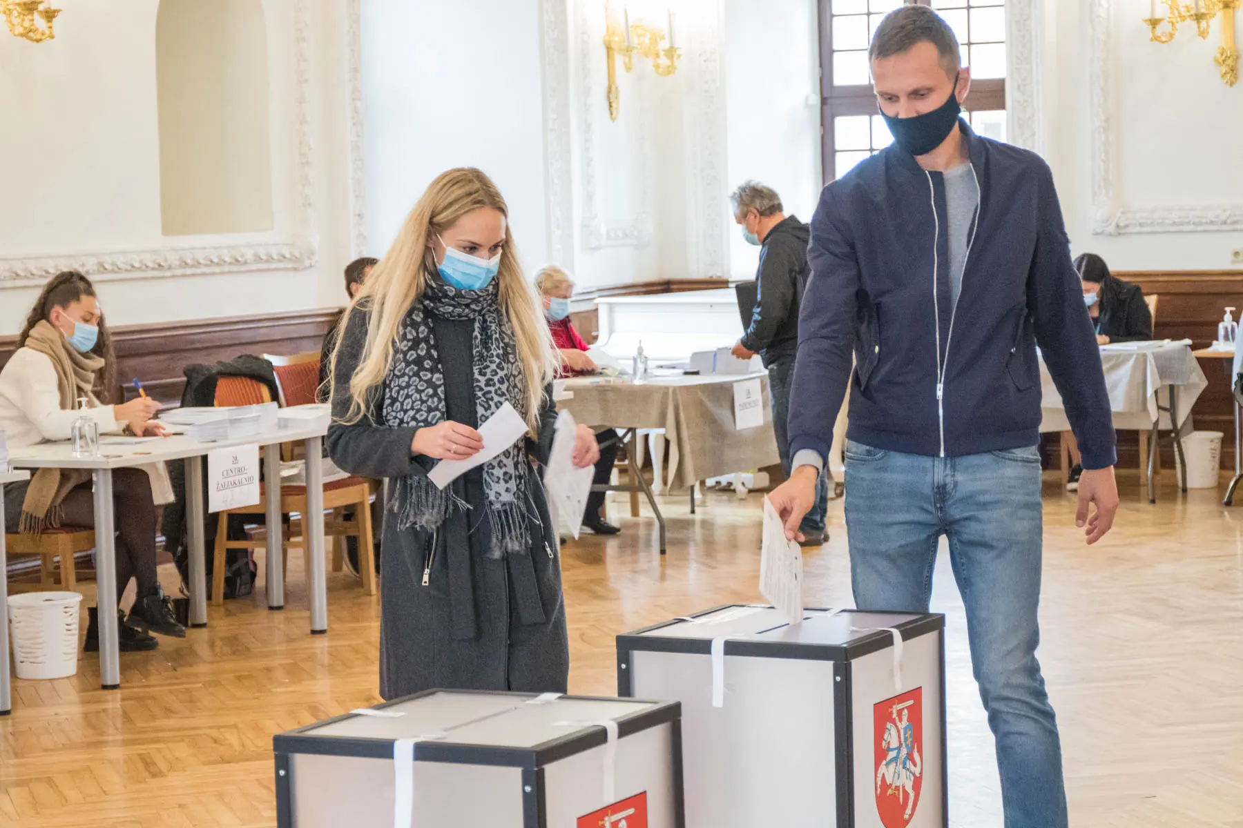 Lietuvoje prasidėjo išankstinis Seimo rinkimų balsavimas