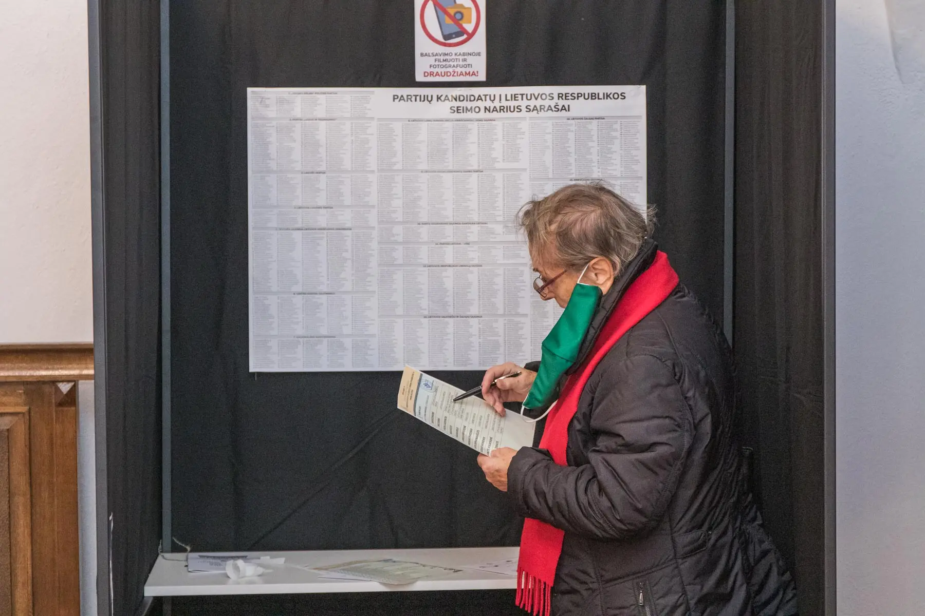 Lietuvoje prasidėjo išankstinis Seimo rinkimų balsavimas