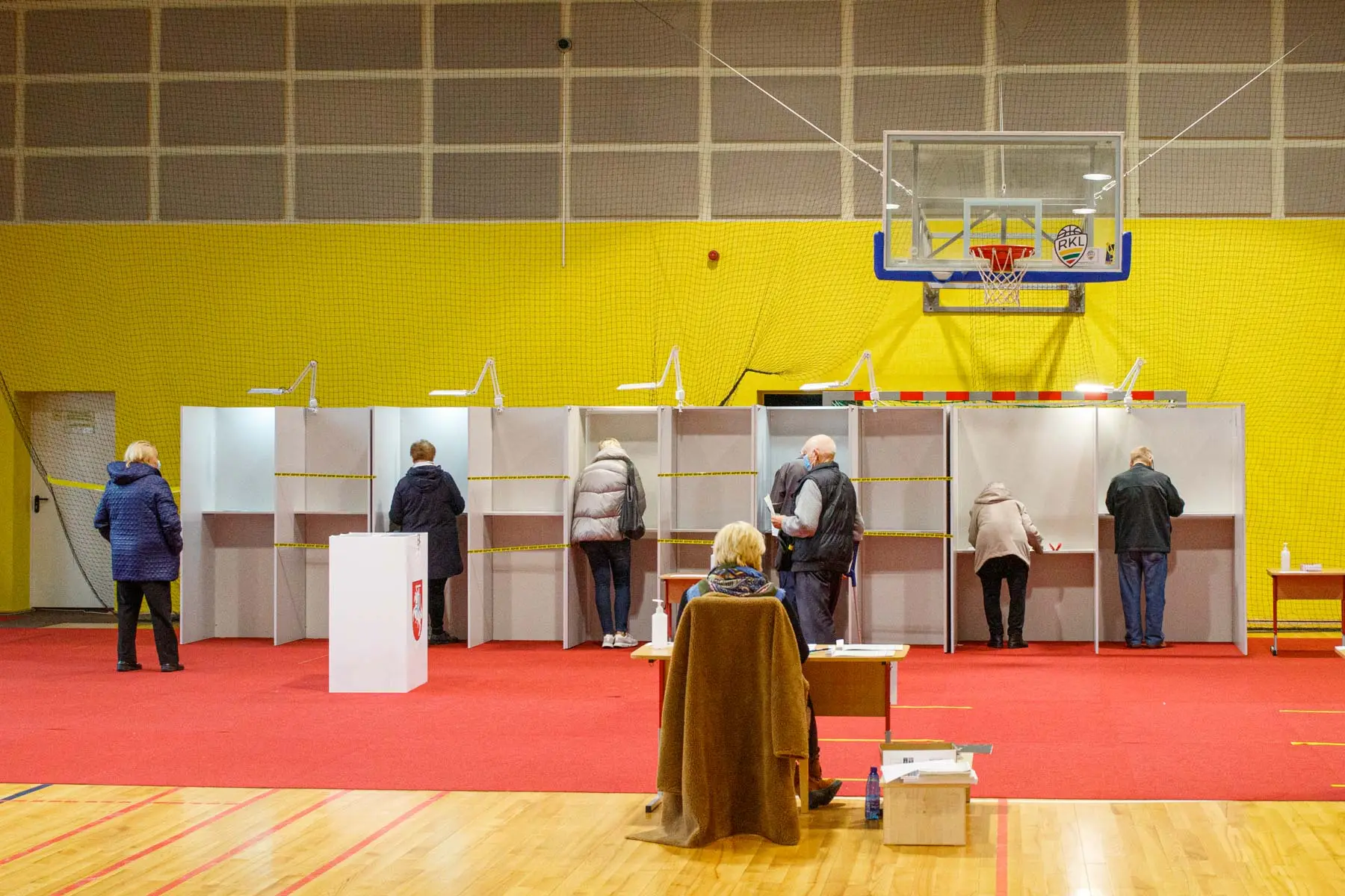 Balsavimas rinkimų dieną