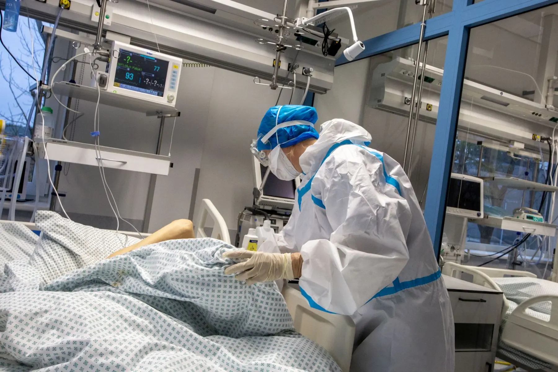 Koronaviruso pacientai VUL Santaros klinikose