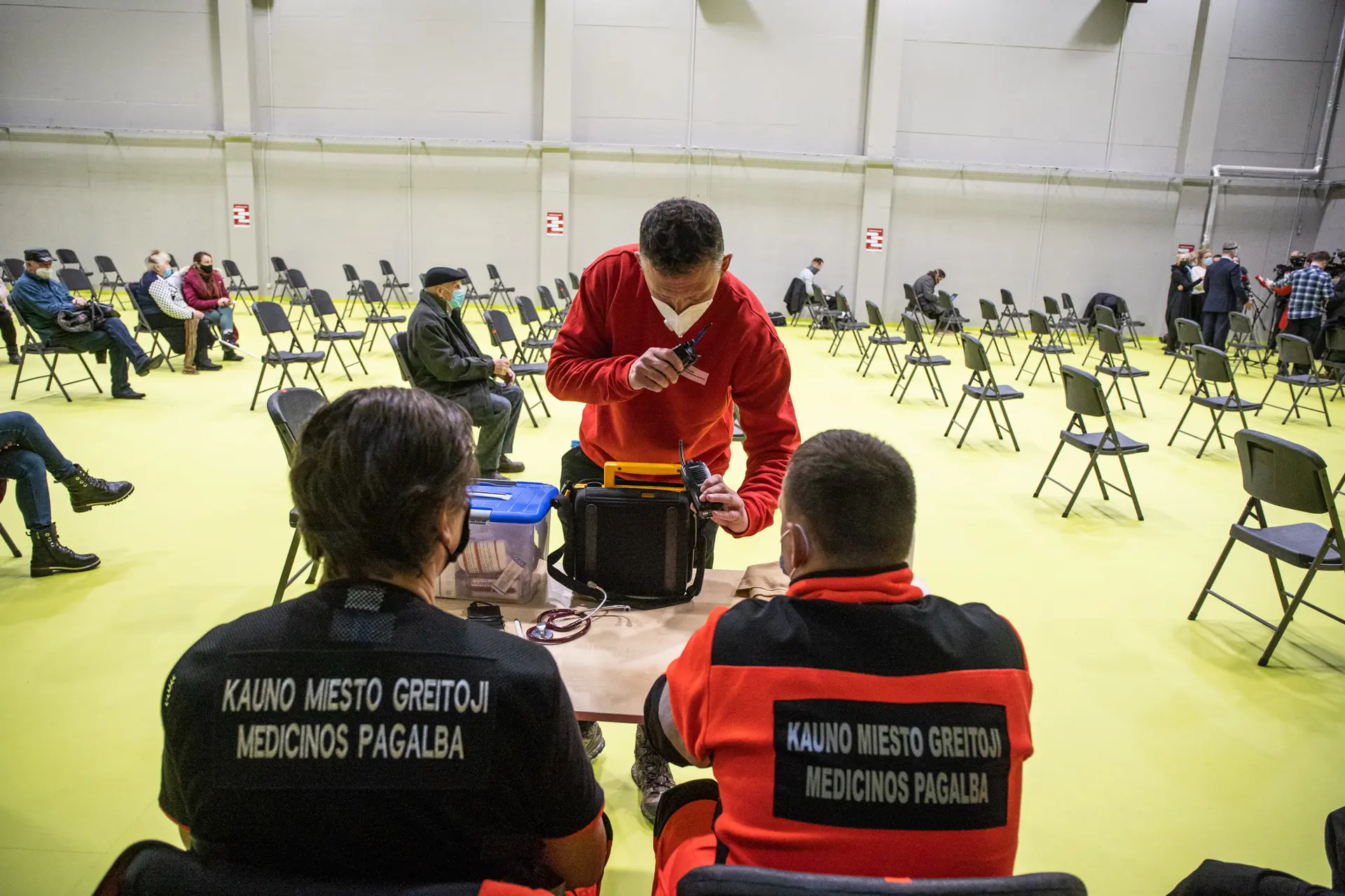 Atidarytas didžiausias Lietuvoje vakcinavimo centras