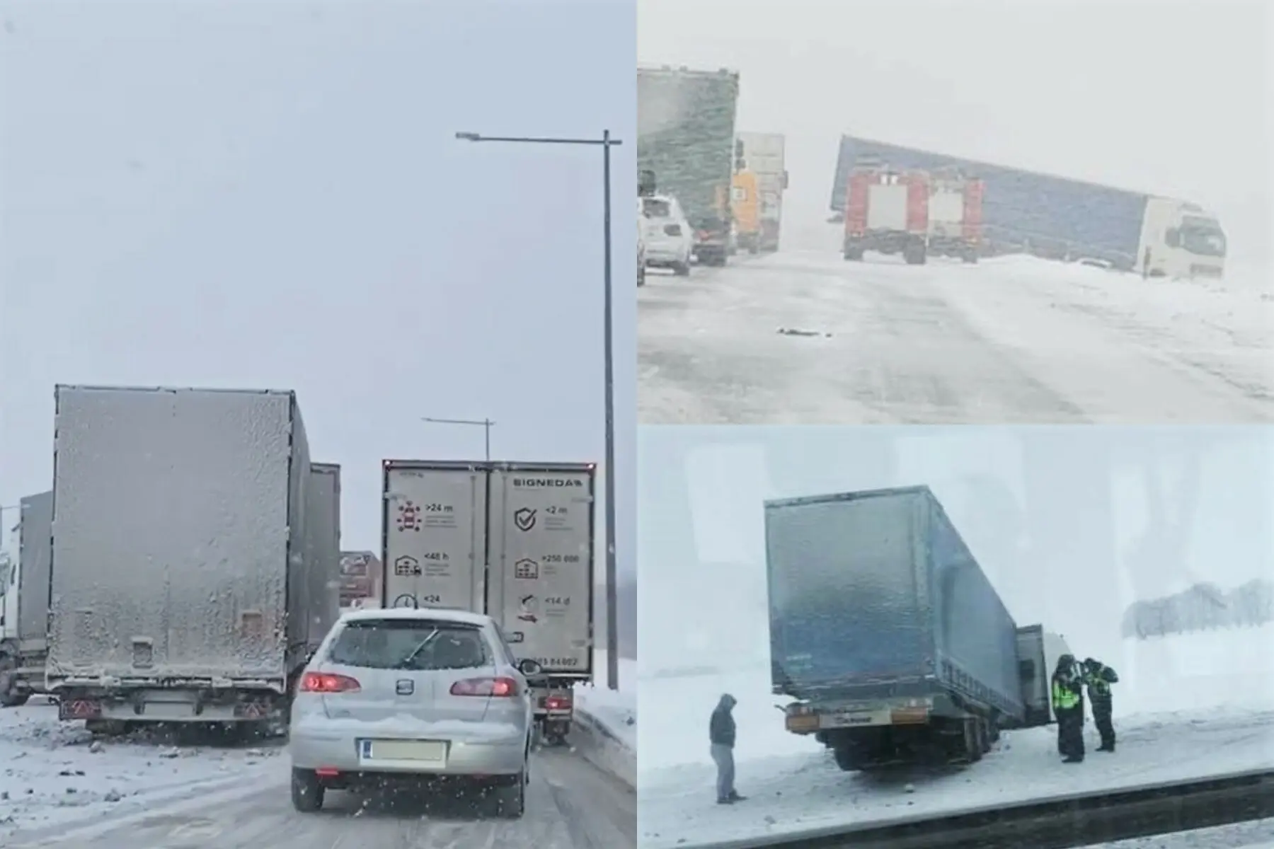 Sudėtingos eismo sąlygos aplink Kauną