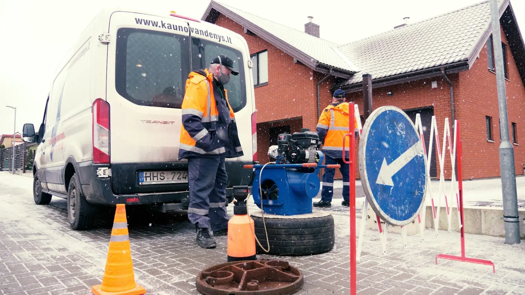 Nelegalios paviršinių nuotekų jungtys / Organizatorių nuotr.