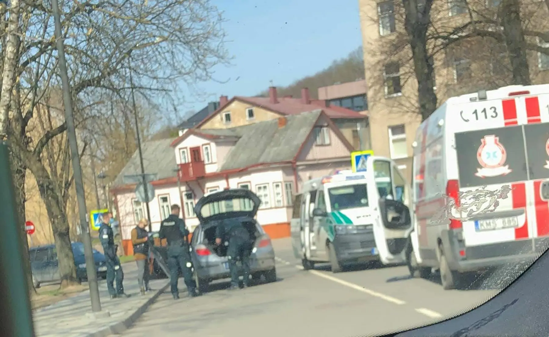 Sujudimas Trakų g.