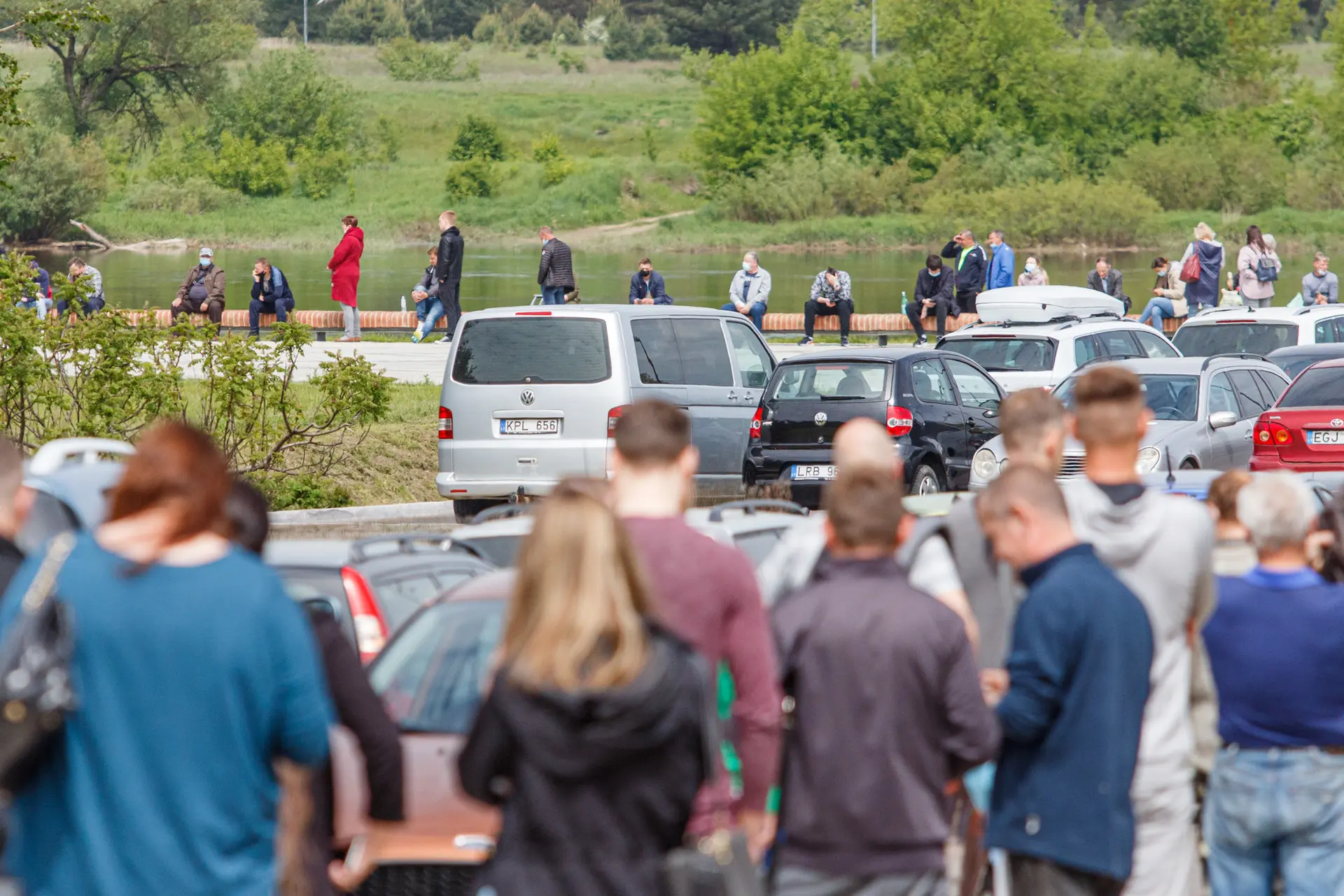 Masinis žmonių vakcinavimas Kauno rajone