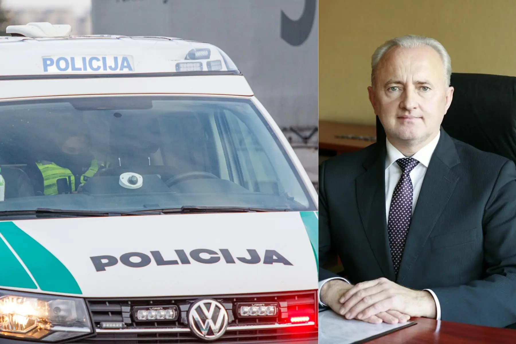 Neblaivus Arūnas Daugėla prie vairo