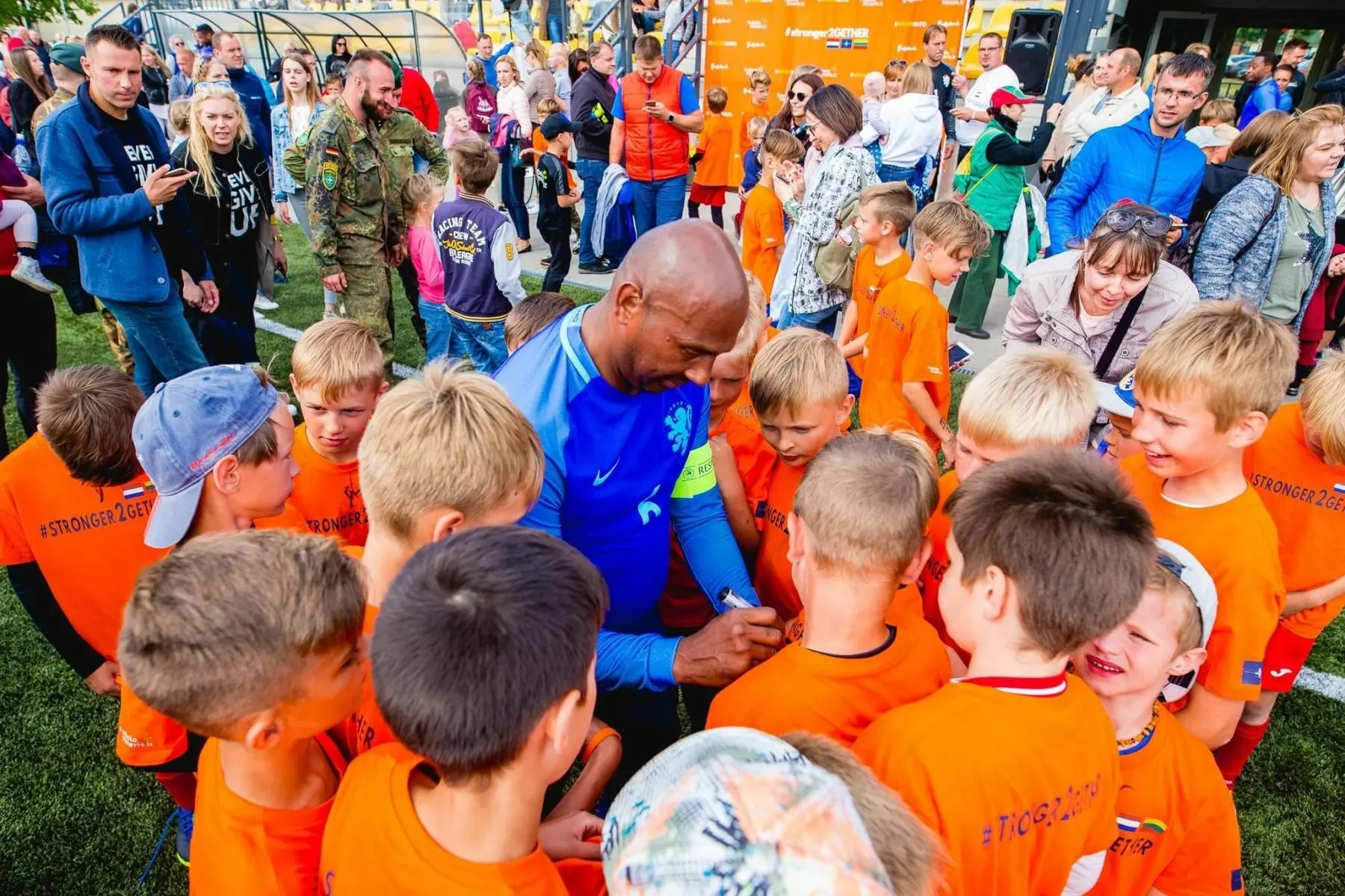 Nyderlandų futbolininkų vizitas