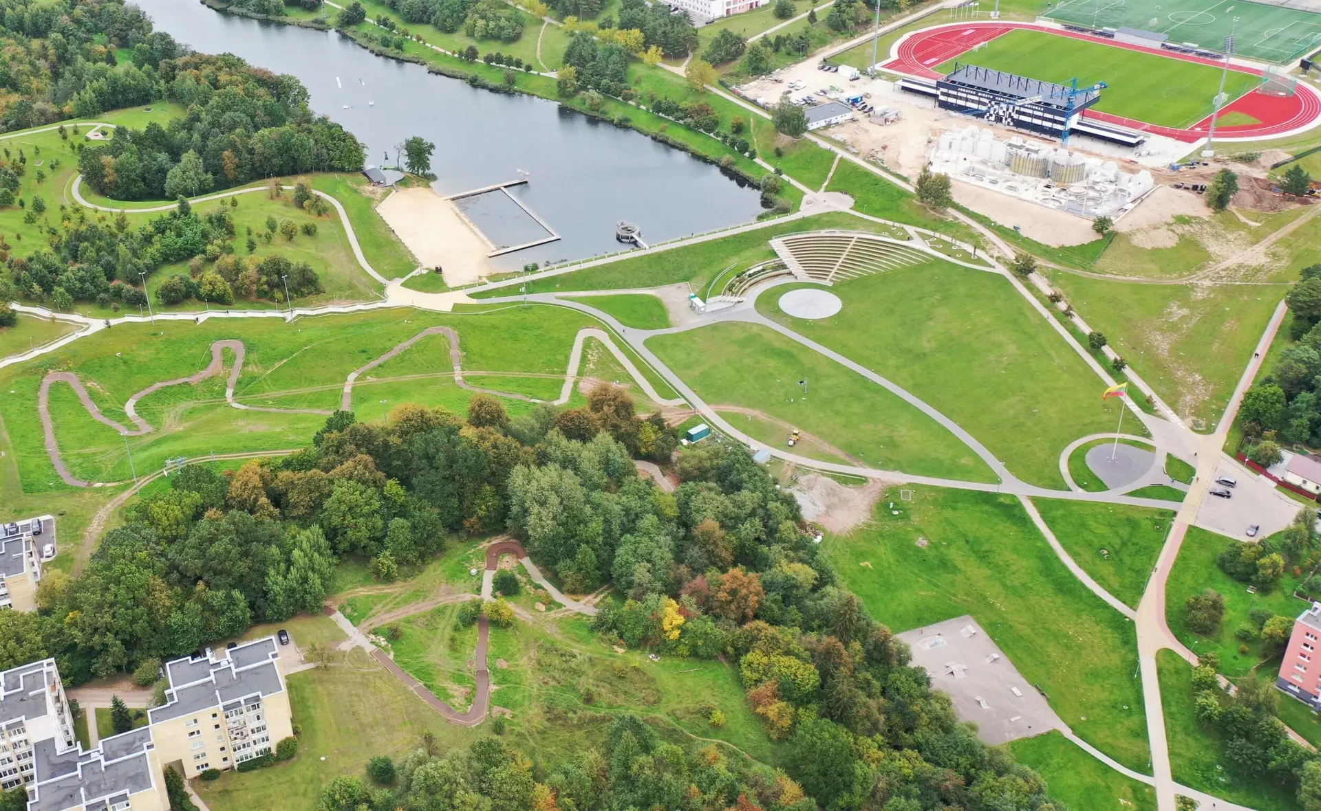Kalnų dviračių parkas Jonavoje