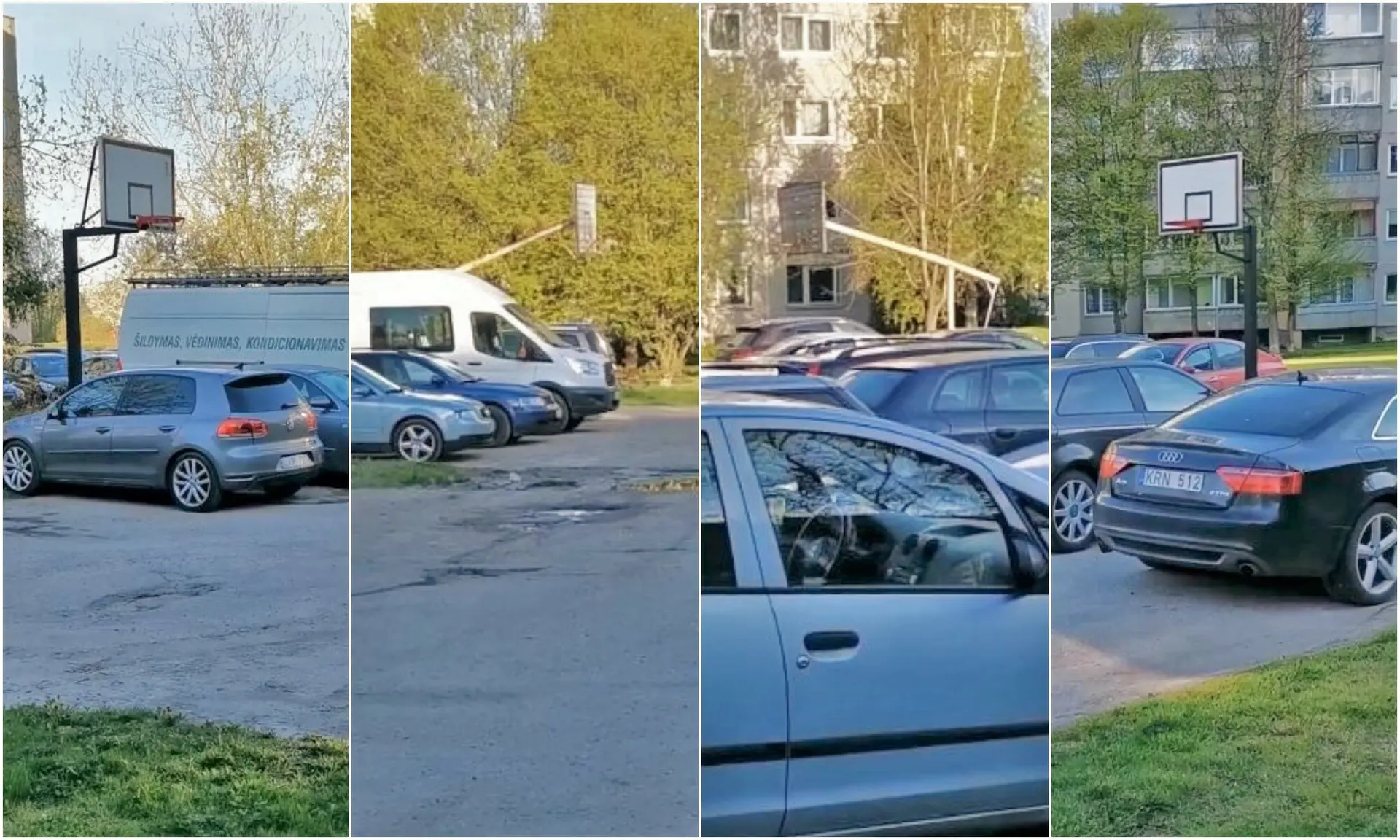 Krepšinio aikštelės Šilainiuose