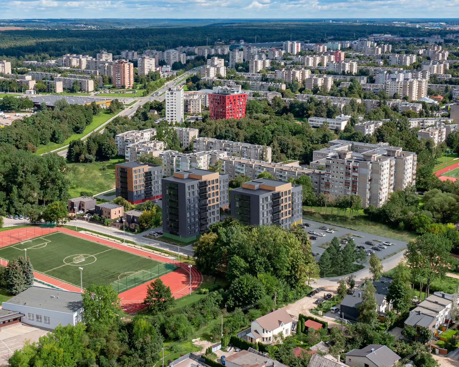 Daugiabučių kvartalas „O5 namai“ / Organizatorių nuotr.
