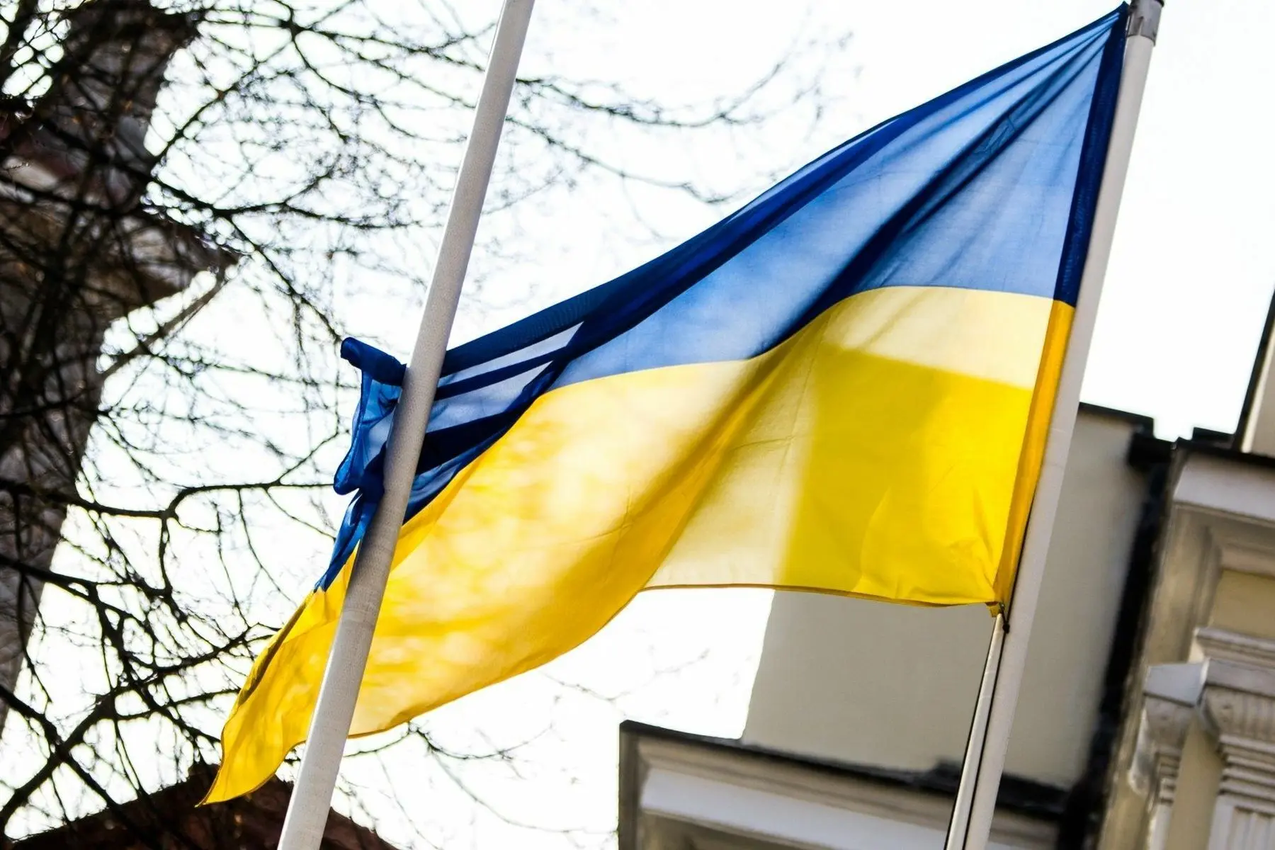 Ukrainos vėliava / DELFI nuotr.