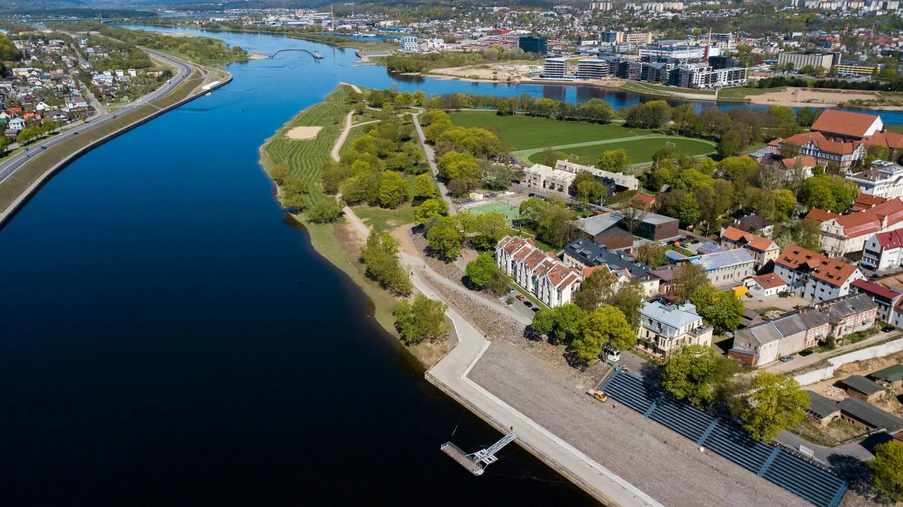 Atnaujintas Santakos parkas / Kaunas.lt nuotr.