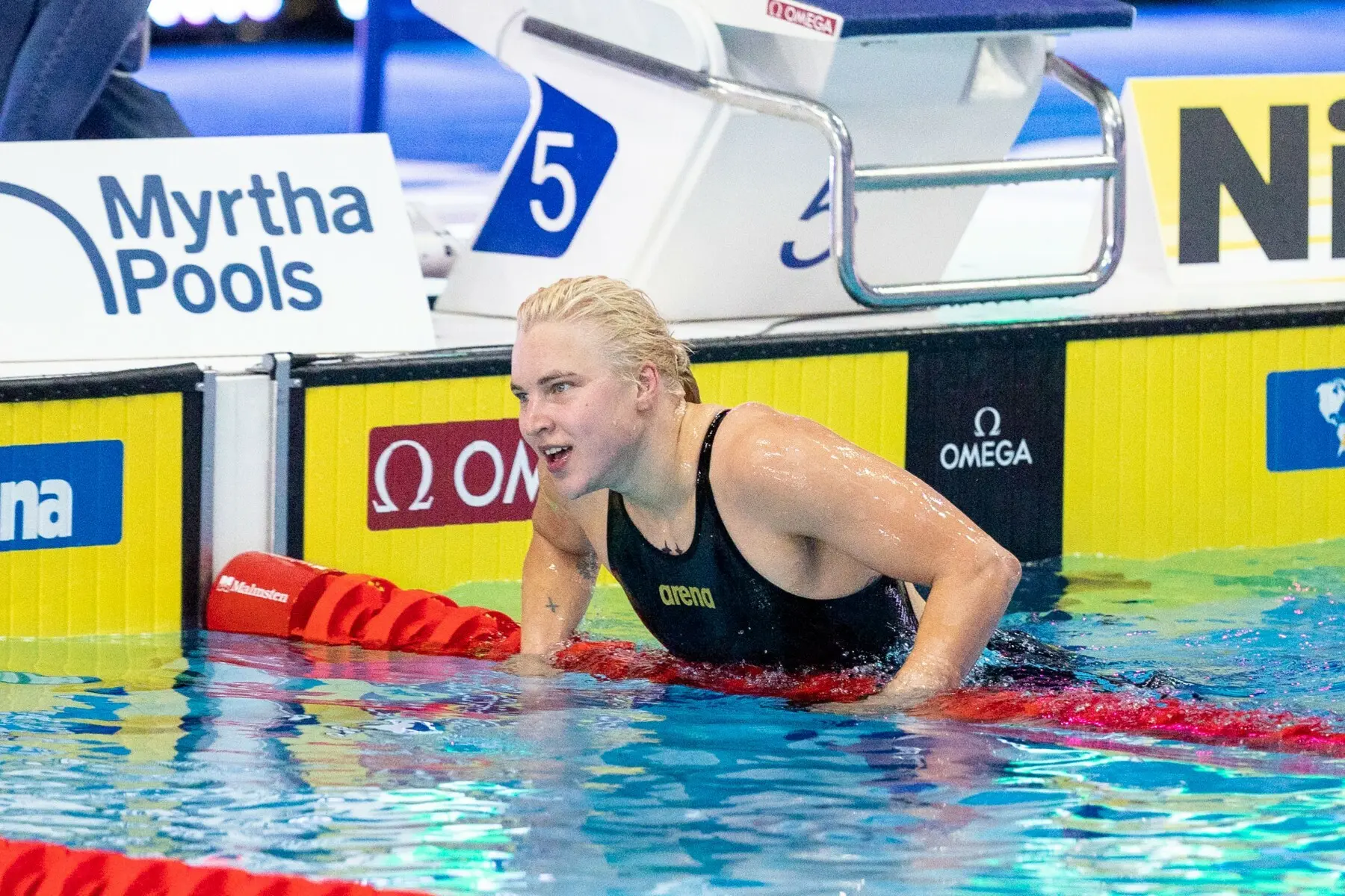 Auksinis R. Meilutytės plaukimas pasaulio čempionate Budapešte