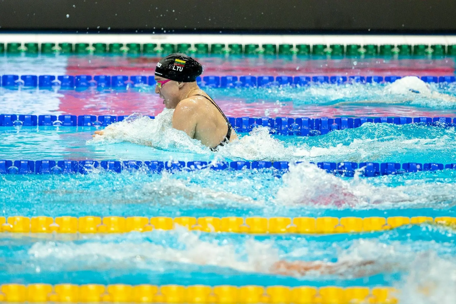 Rūta Meilutytė antrajame pusfinalio plaukime / DELFI nuotr.