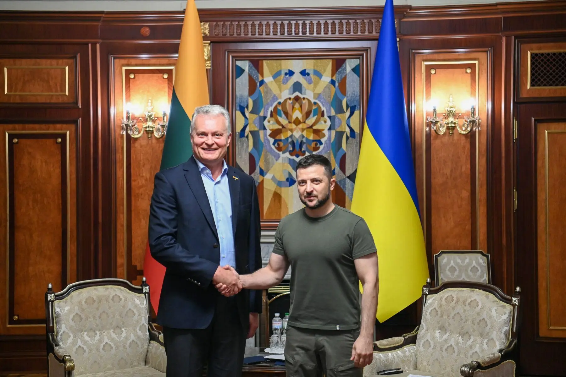 Prezidento vizitas Ukrainoje / R. Dačkaus nuotr.