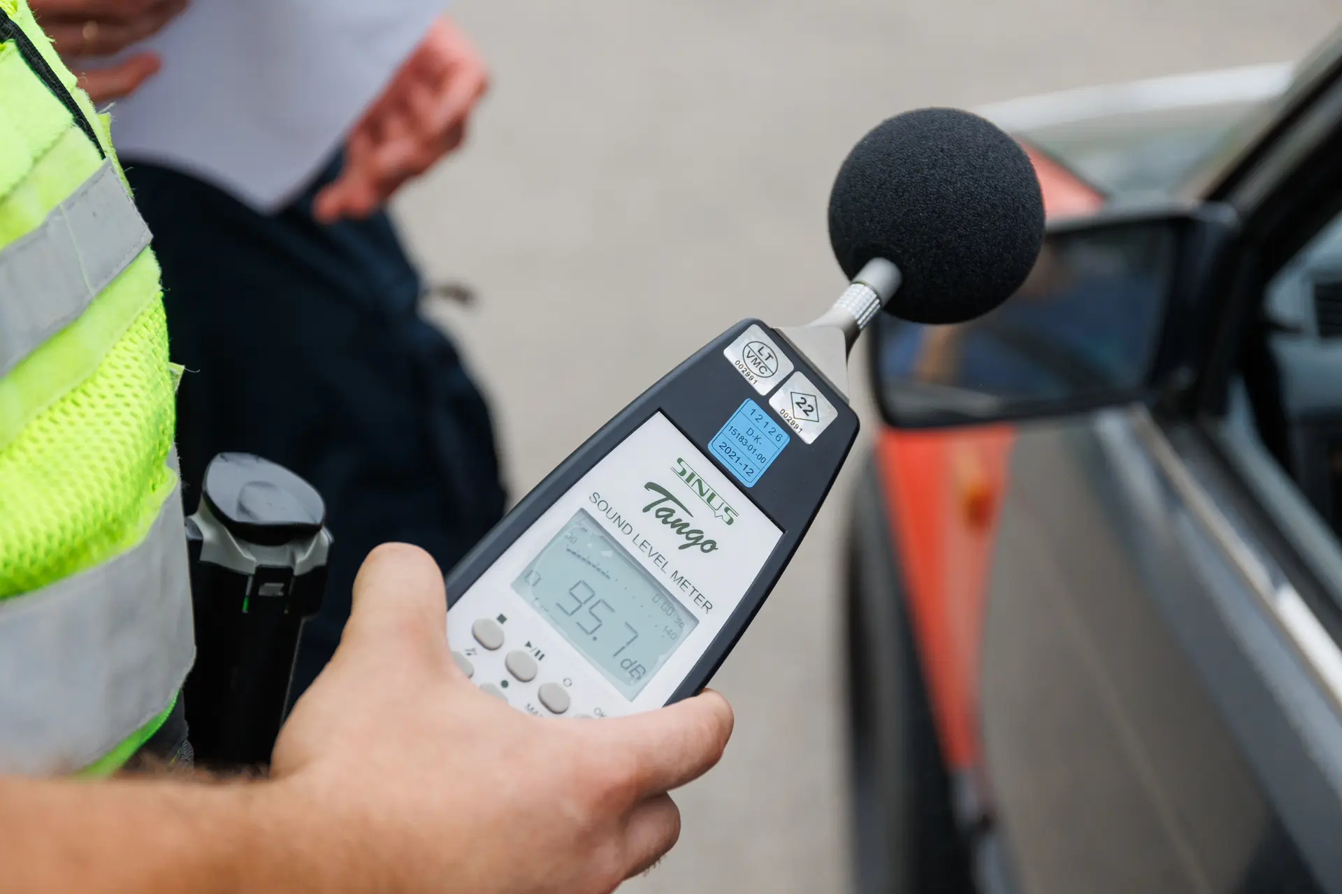 Automobilių triukšmo patikrinimas