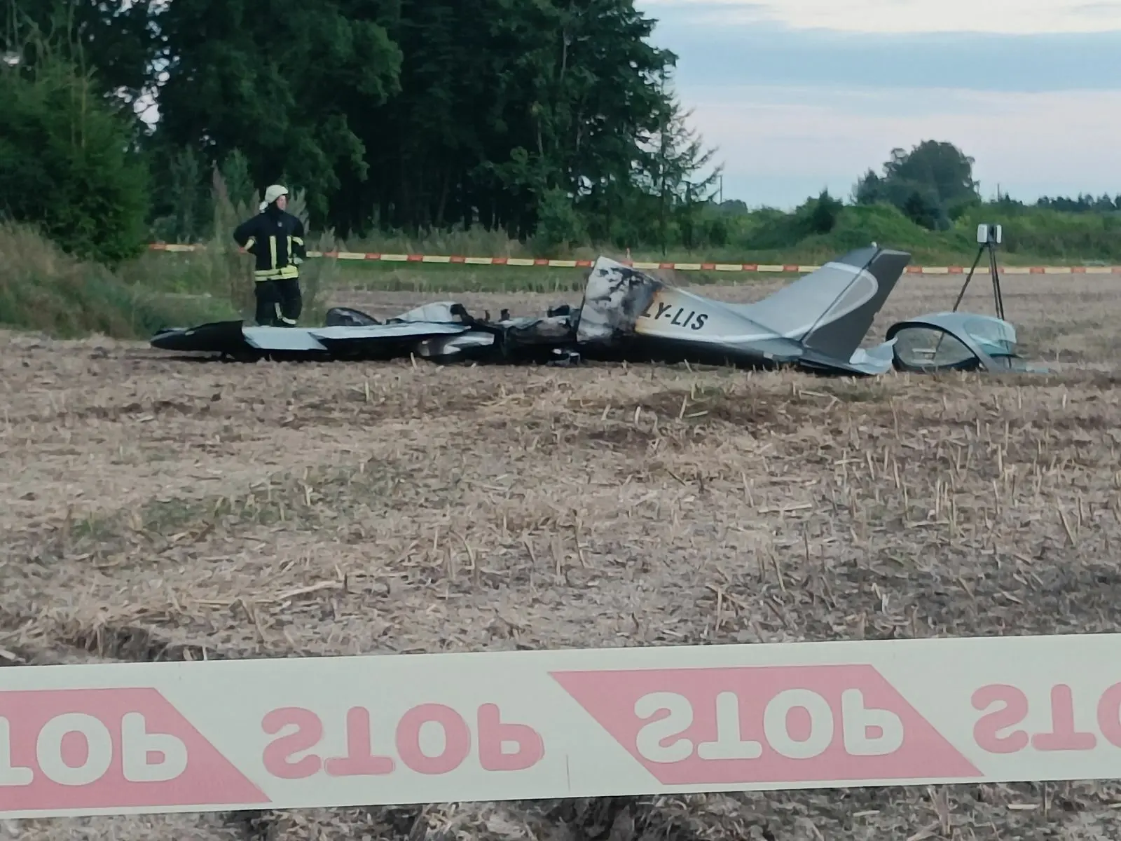 Kauno rajone nukrito lėktuvas