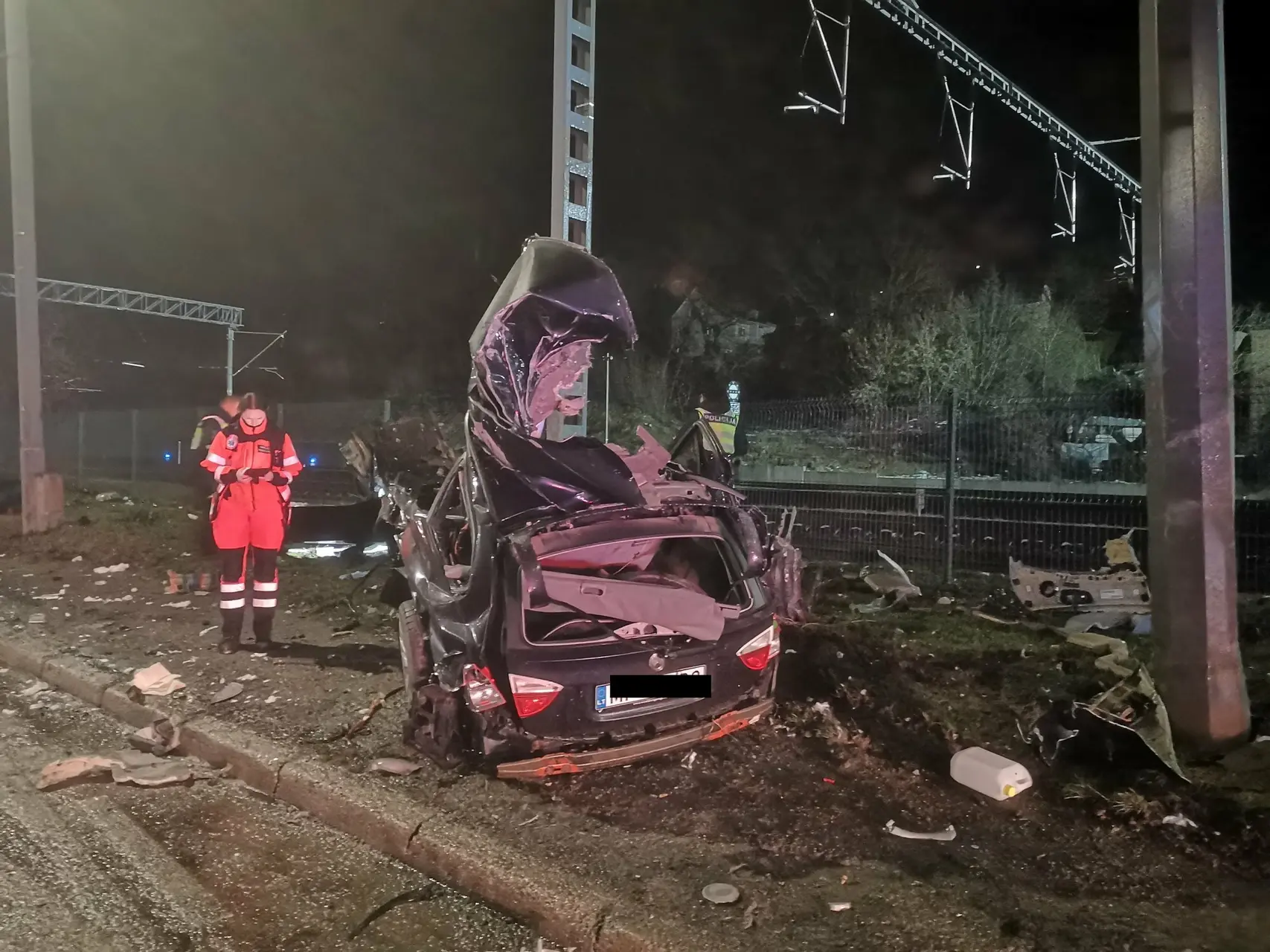 Tragiška avarija Tunelio gatvėje