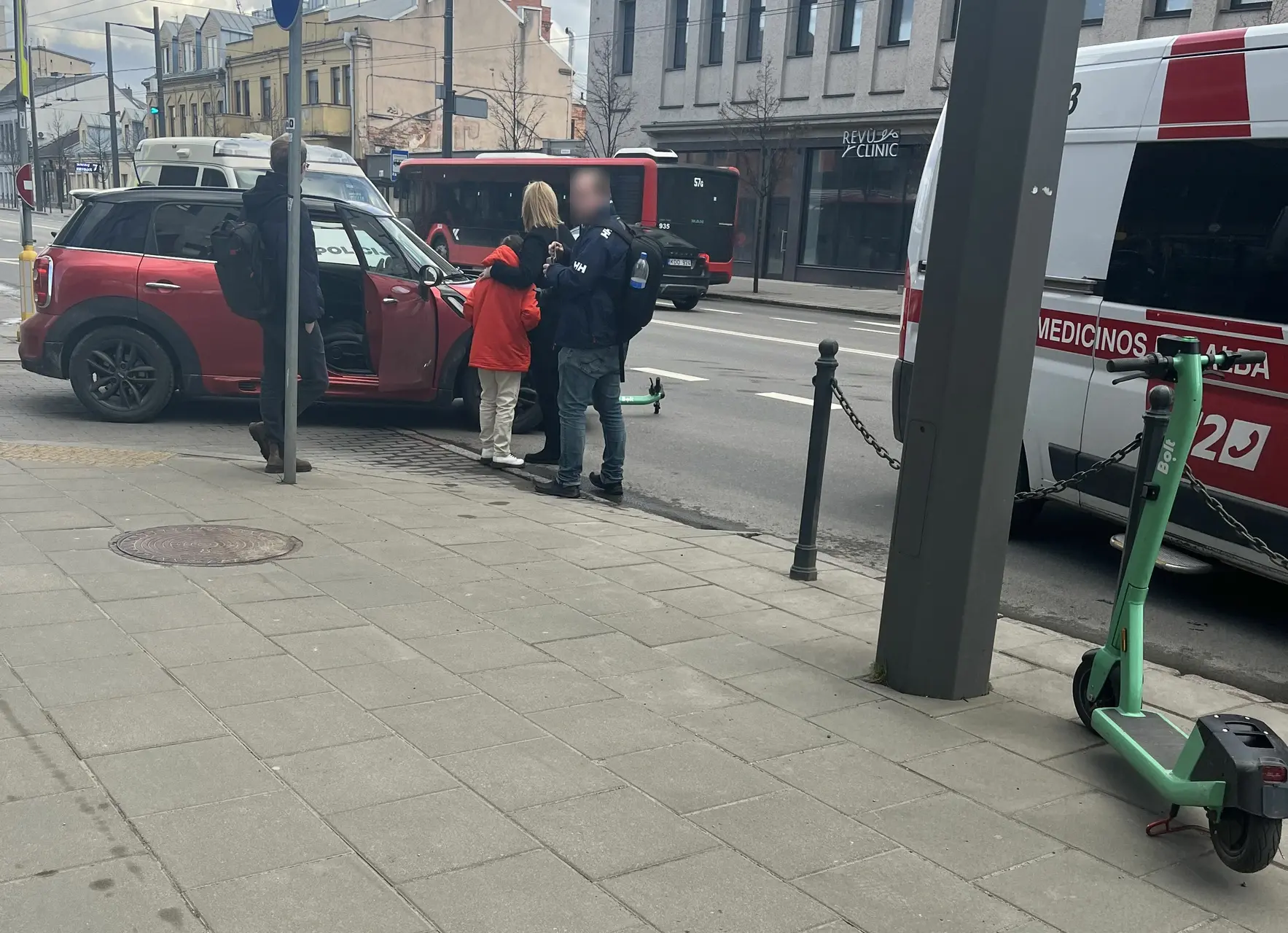 Vytauto prospekte partrenkta paspirtukininkė