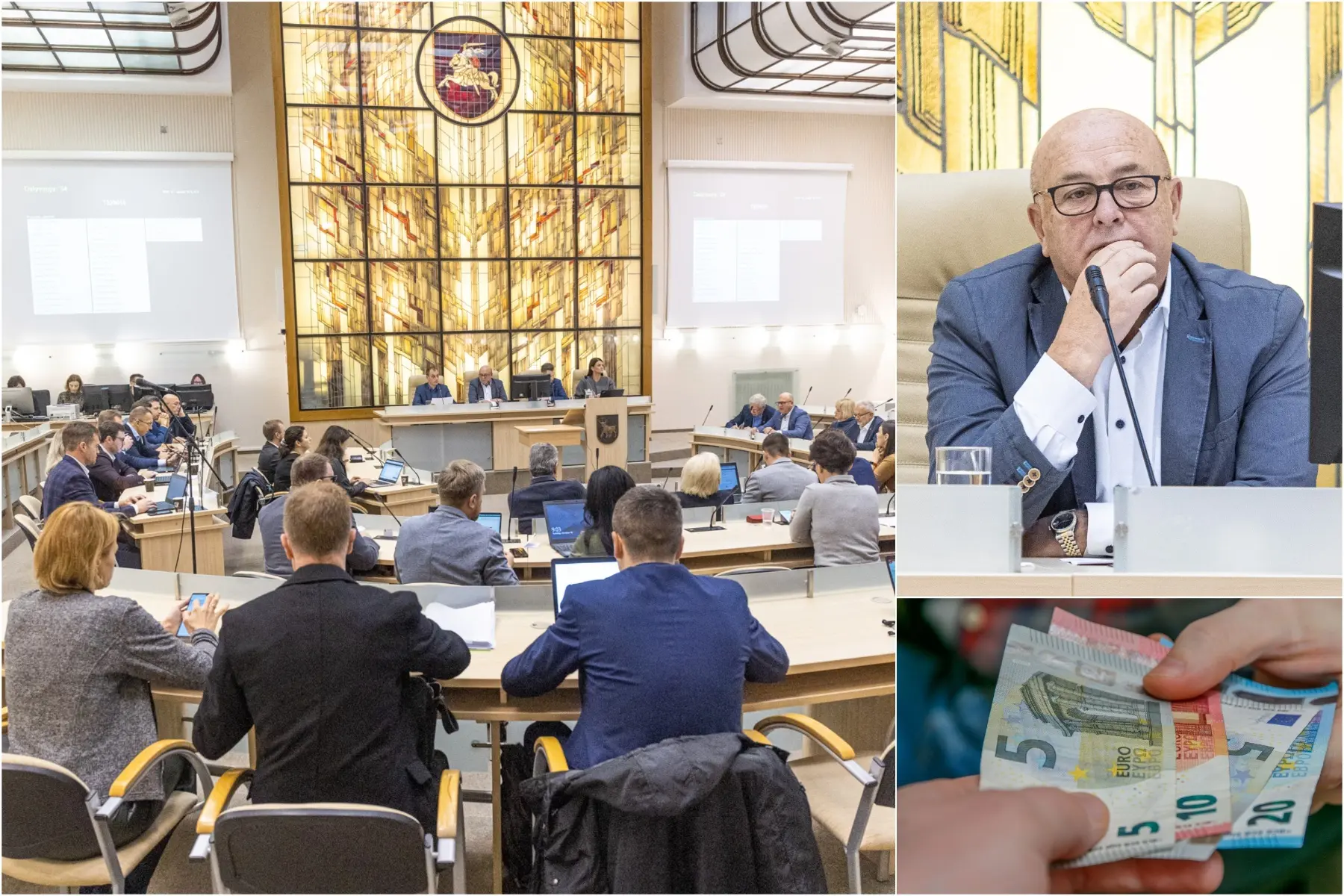 Kauno miesto savivaldybė, V. Matijošaitis, pinigai