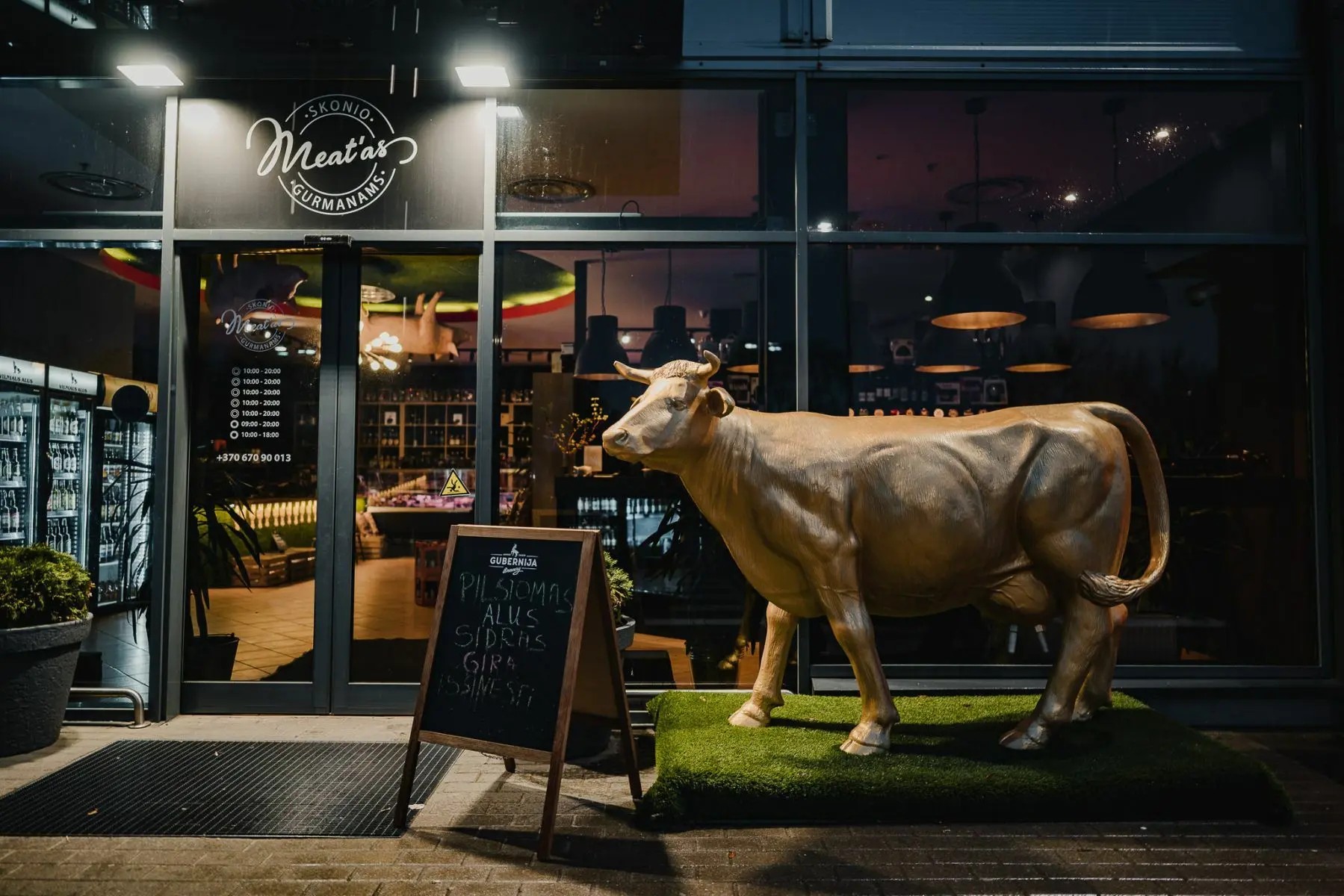 „Meat‘as“ parduotuvė Kaune / Organizatorių nuotr.