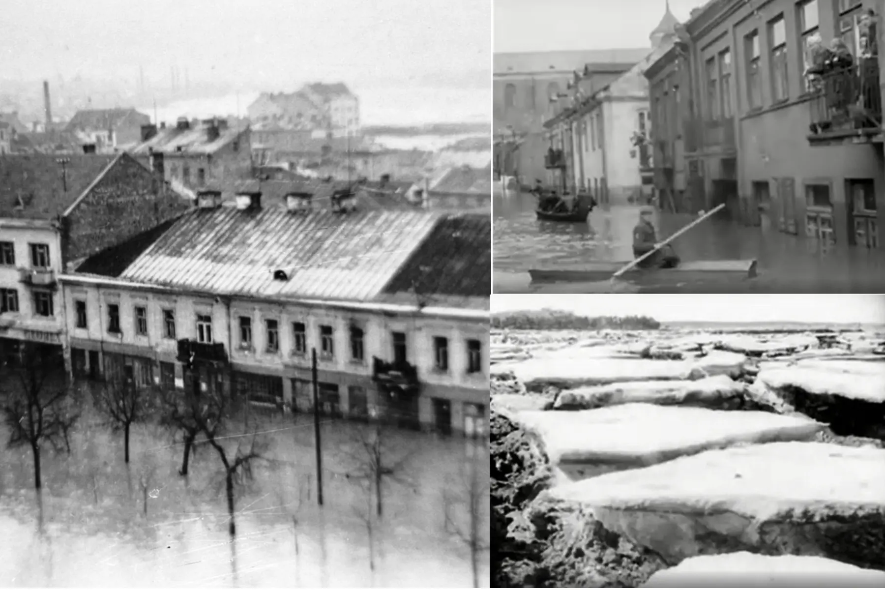 Potvynio koliažas
