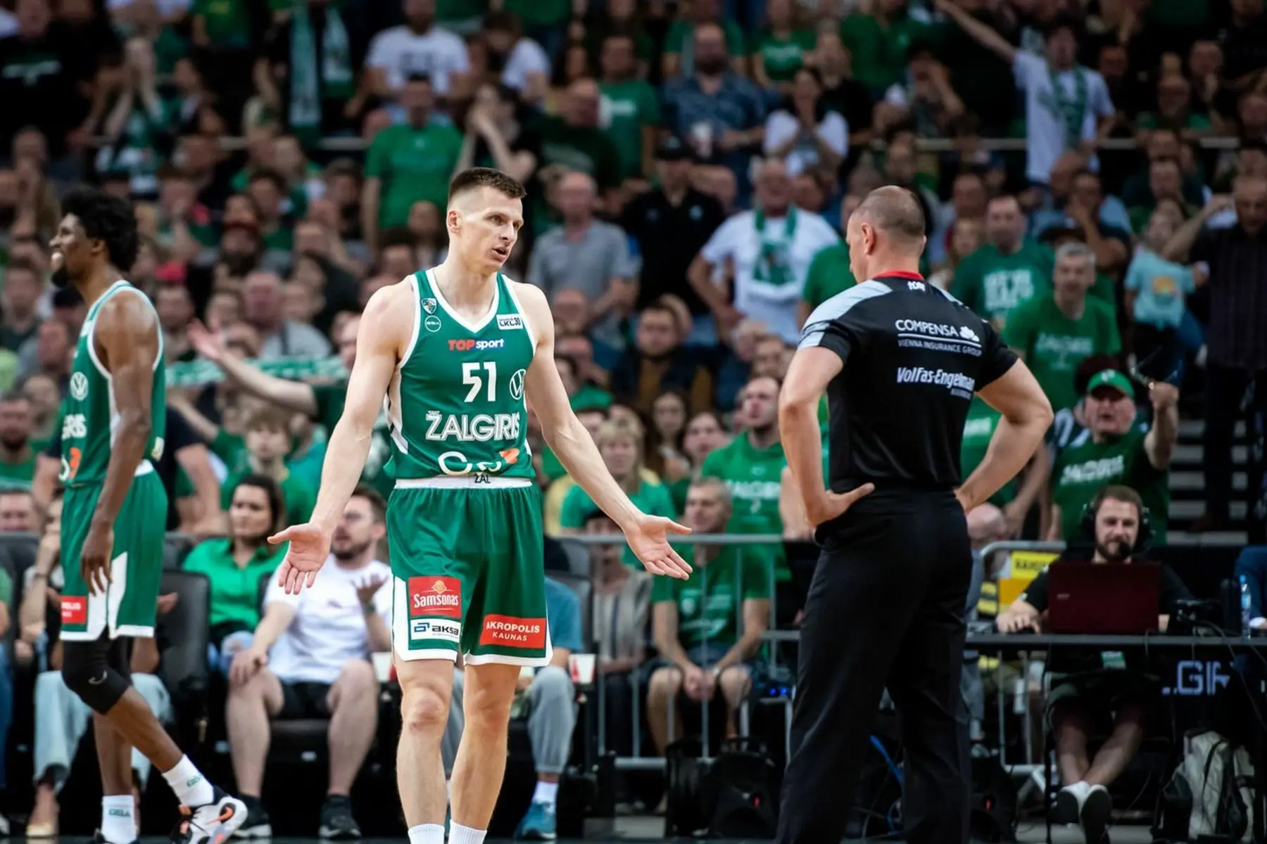 Ošiančioje namų arenoje „Žalgiris“ atsigriebė už skaudų pralaimėjimą Vilniuje