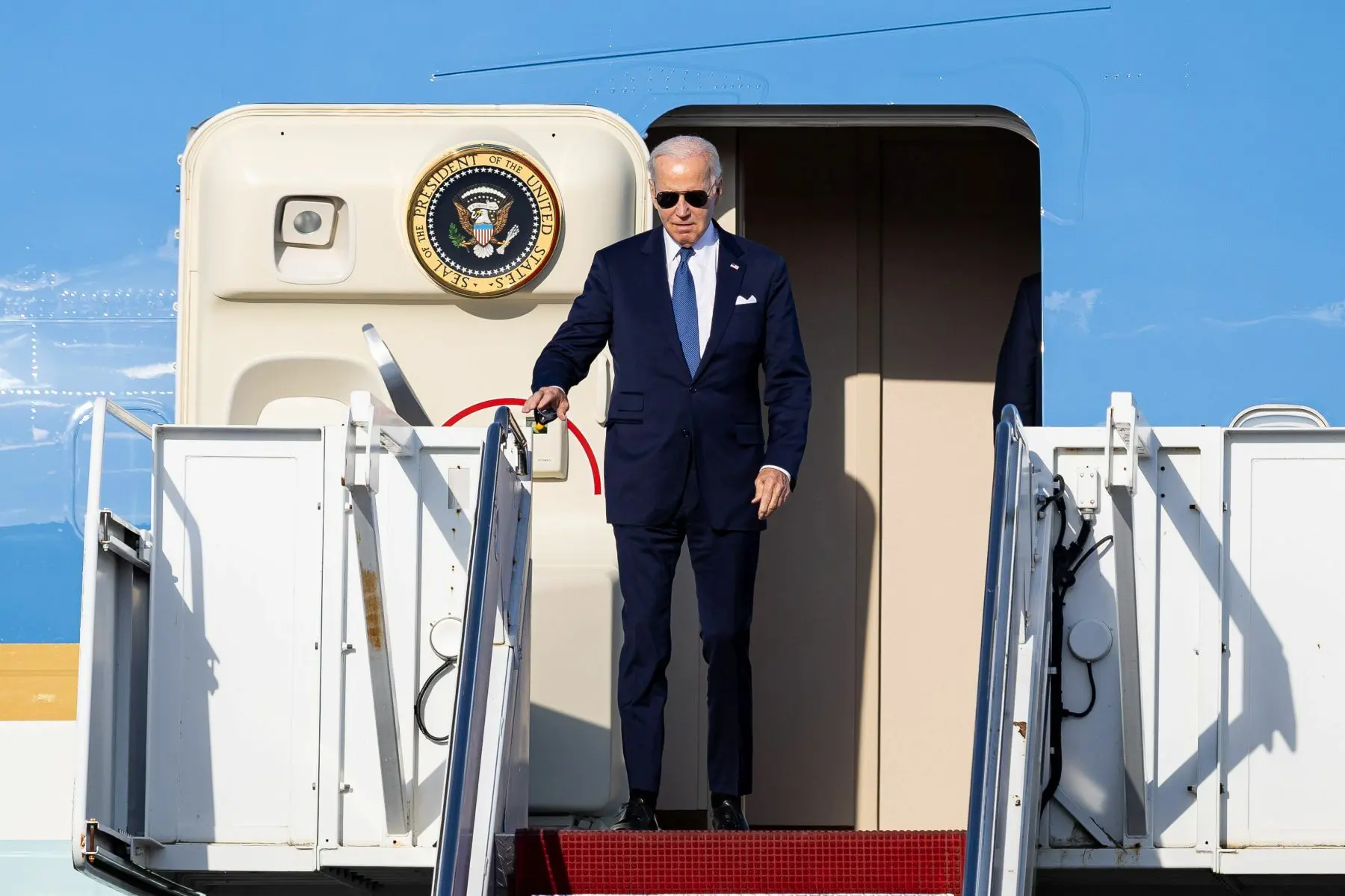 Į Lietuvą atvyko JAV prezidentas J. Bidenas