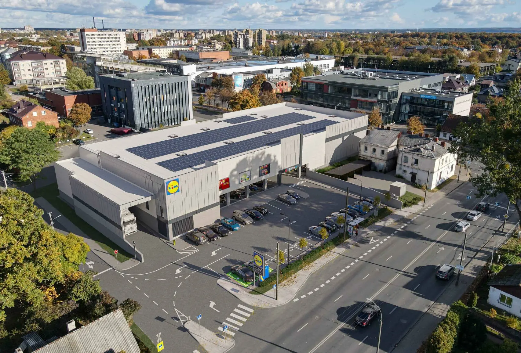Kaune bus statoma nauja parduotuvė, bet gąsdina kiti statytojų planai