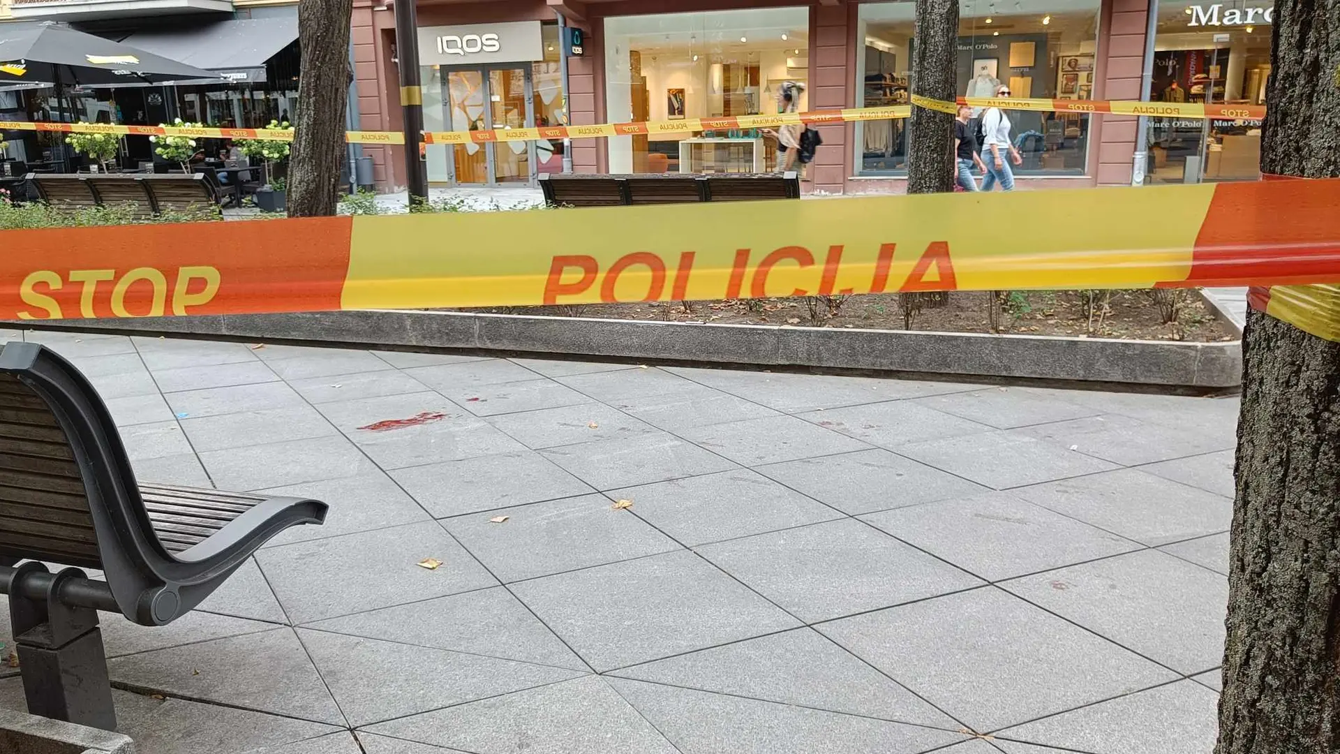 Muštynės Laisvės alėjoje