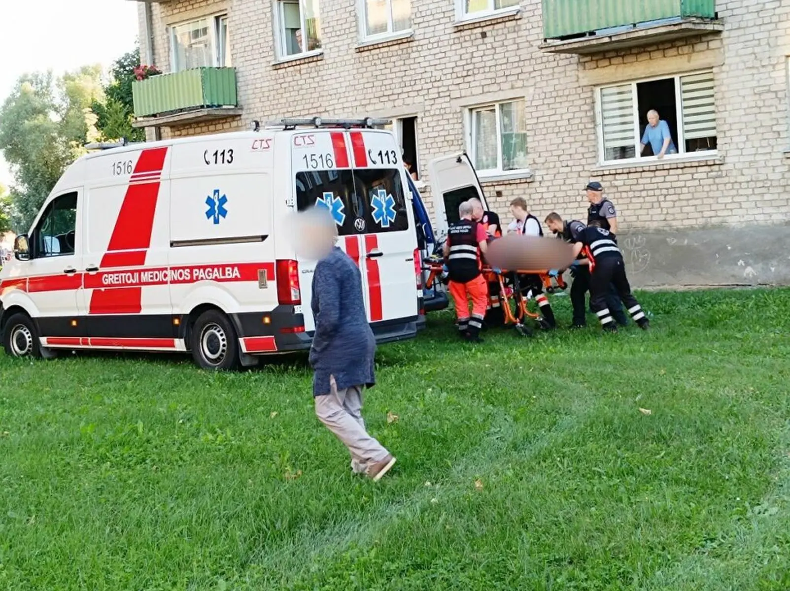 Kėdainiuose žuvo iš balkono iškritęs vyras / D. Kuprijanovo nuotr.