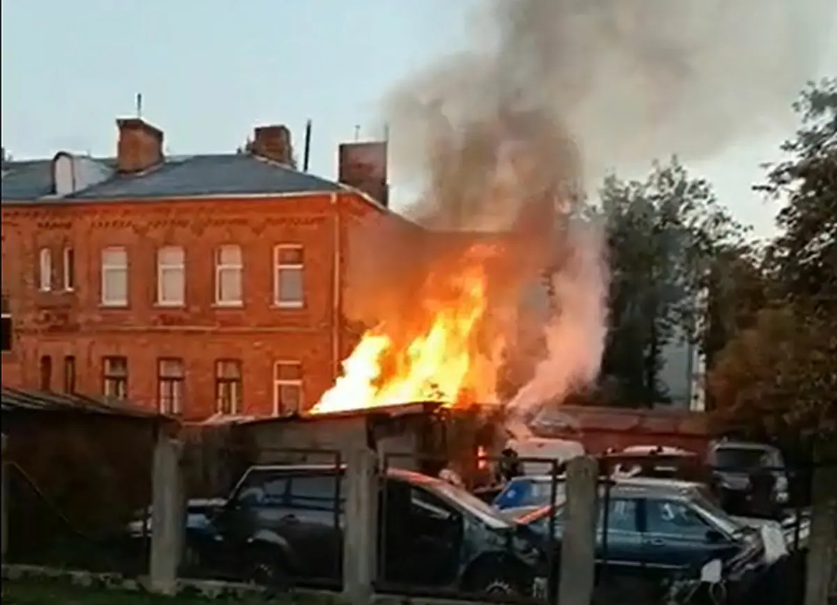 Gaisras Šančiuose
