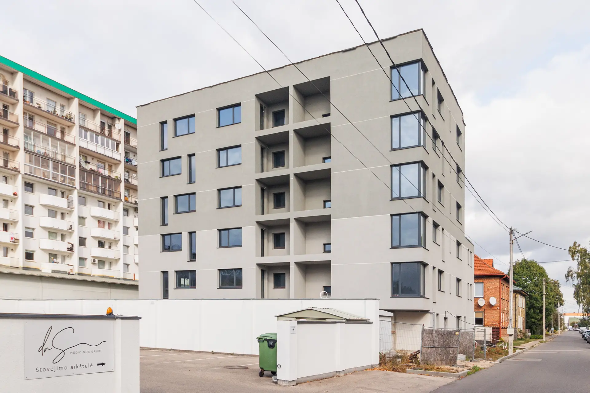 Daugiabutis Č. Sasnausko gatvėje