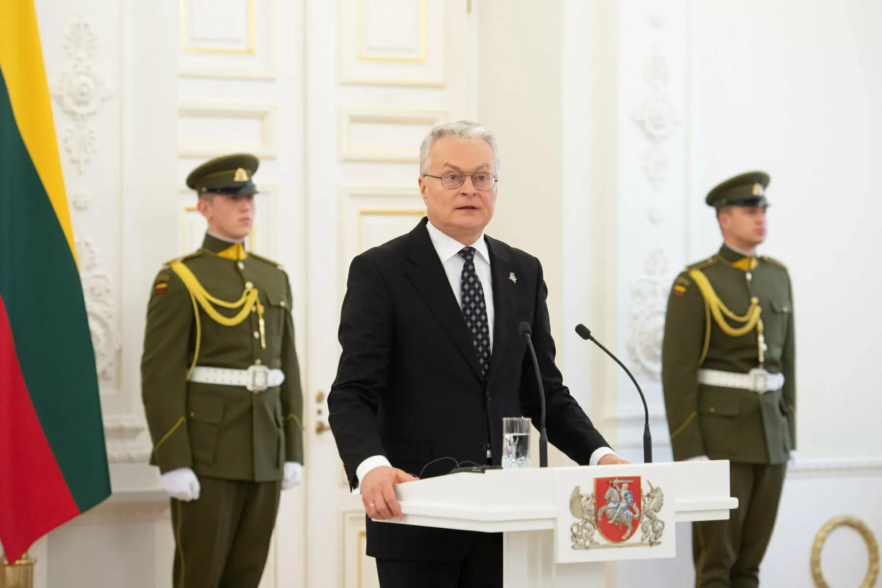 G. Nausėda susitiko su A. Duda