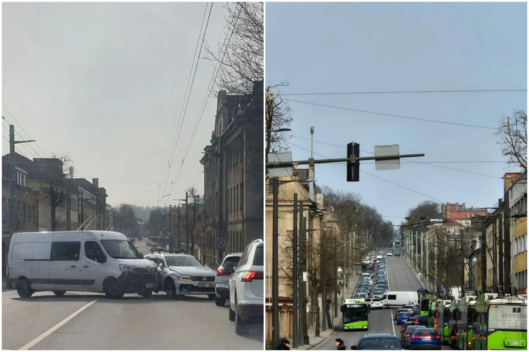 Avarija Savanorių prospekte