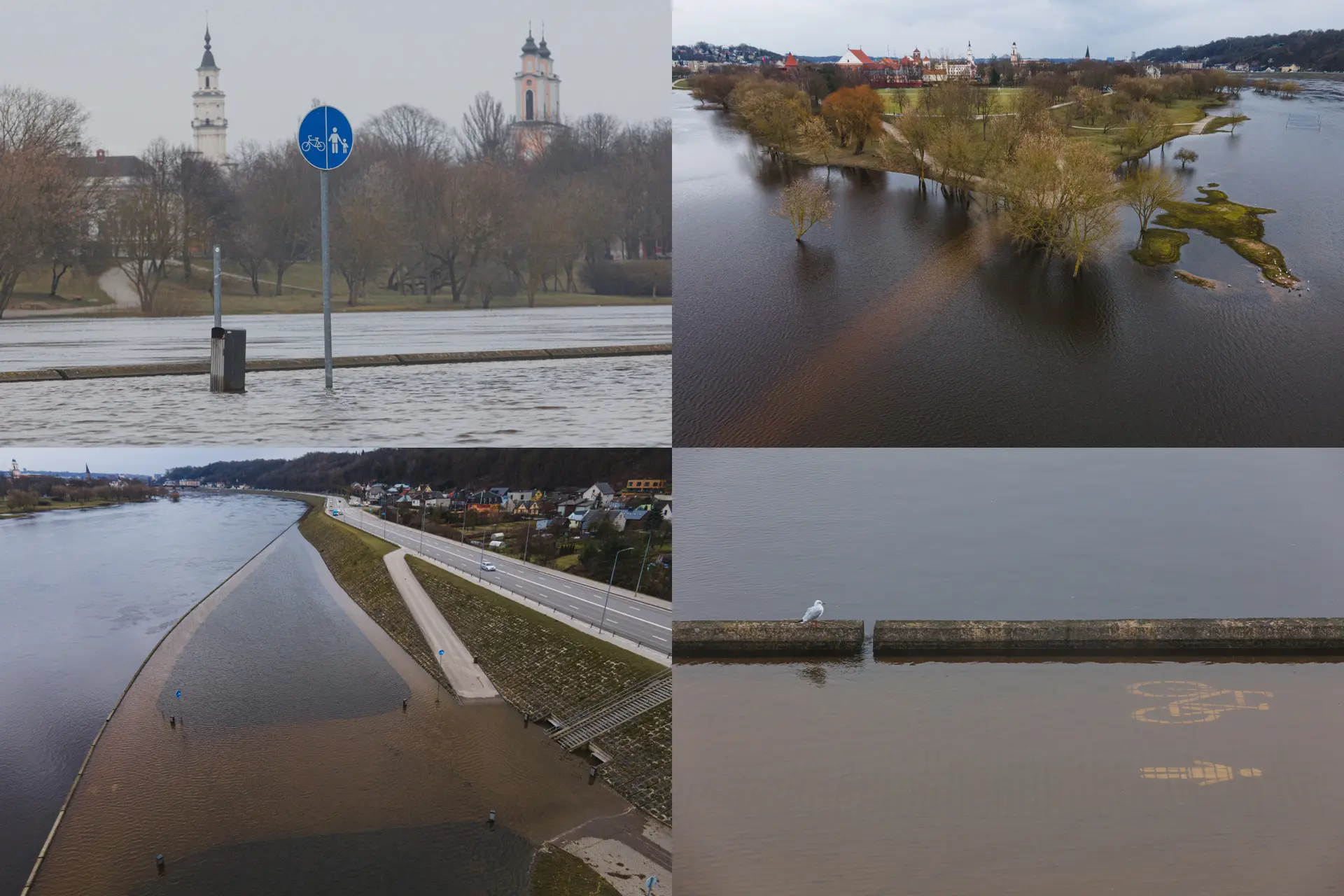 Užlietas Kaunas / R. Tenio nuotr.