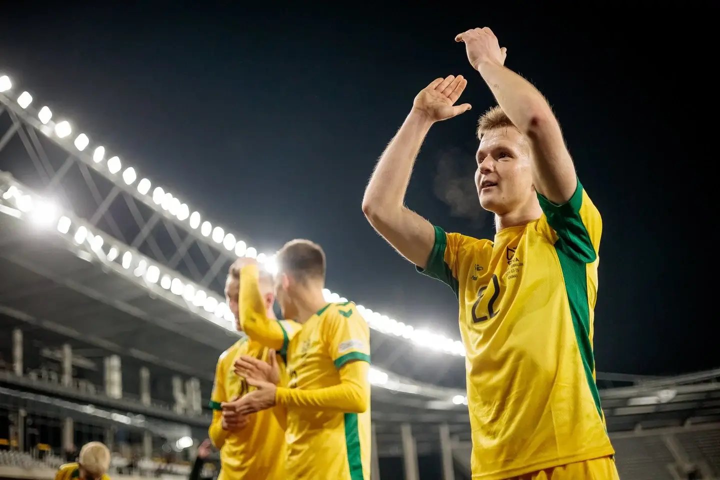 Lietuvos futbolininkai Latvijoje iškovojo pergalę Baltijos taurės pusfinalyje