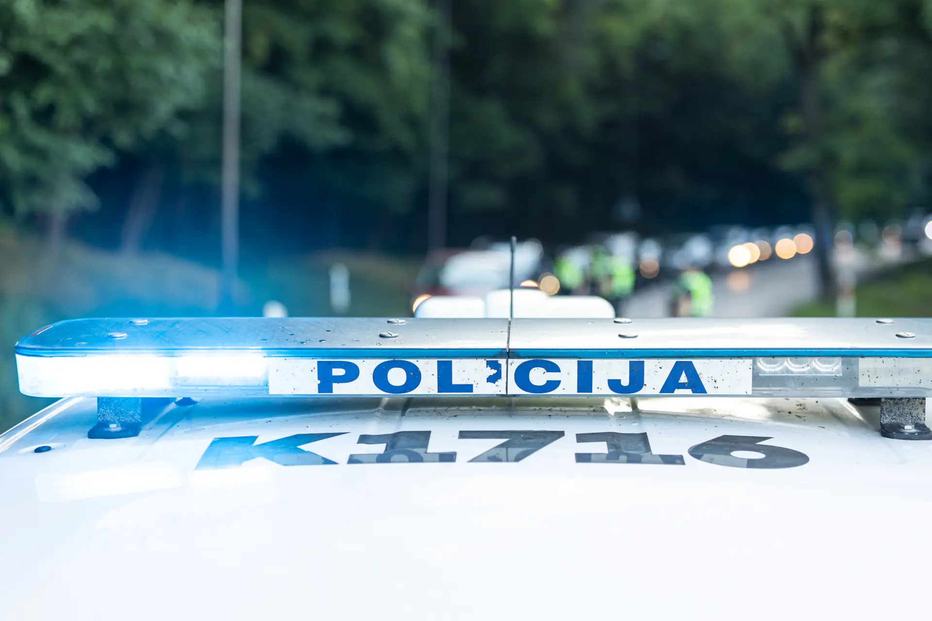 Policijos reidas / R. Tenio nuotr.