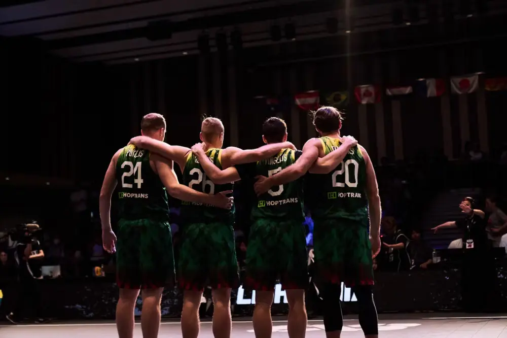 3x3 vyrų krepšinio rinktinė / FIBA nuotr.