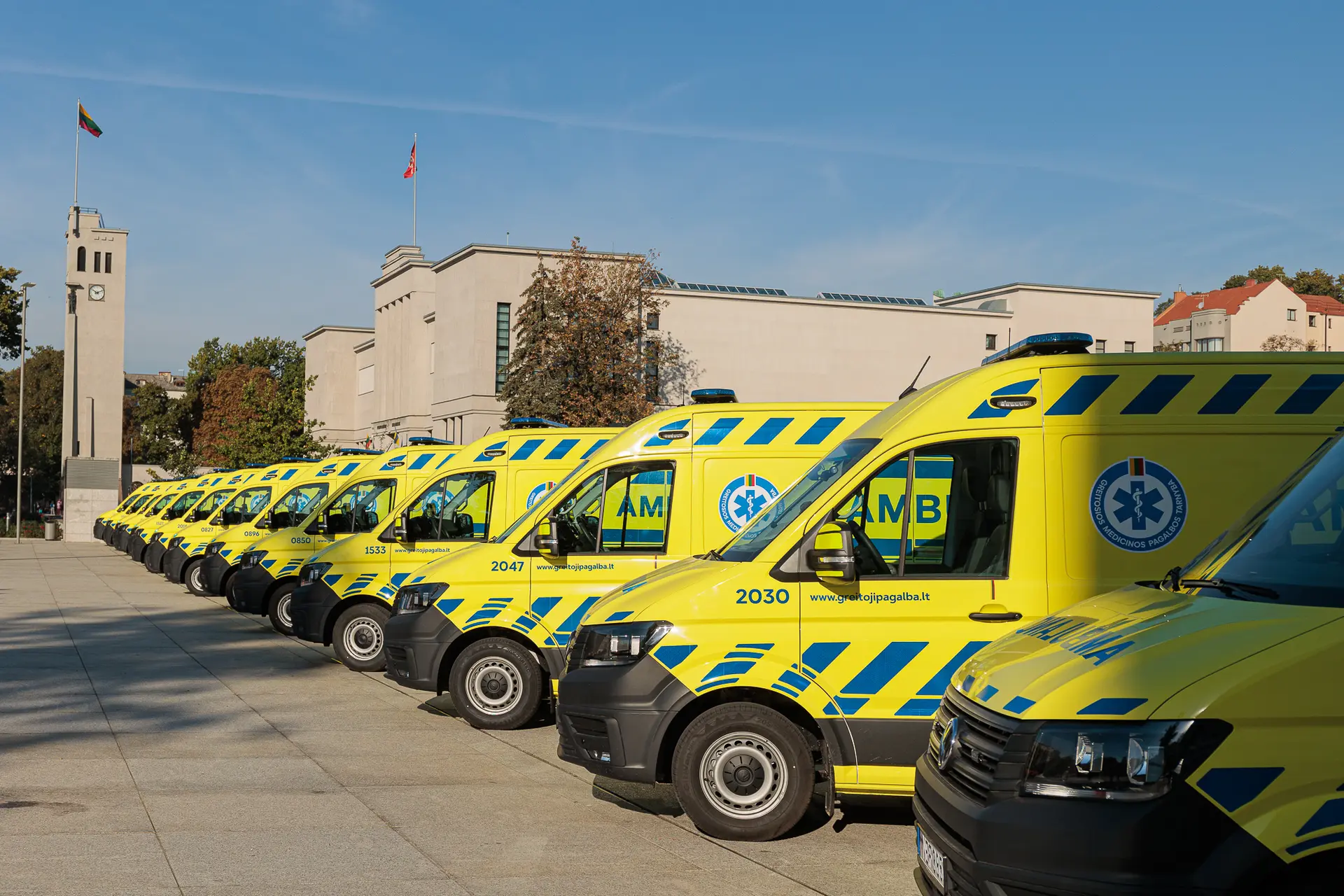 Pristatyti nauji GMP automobiliai / R. Tenio nuotr.