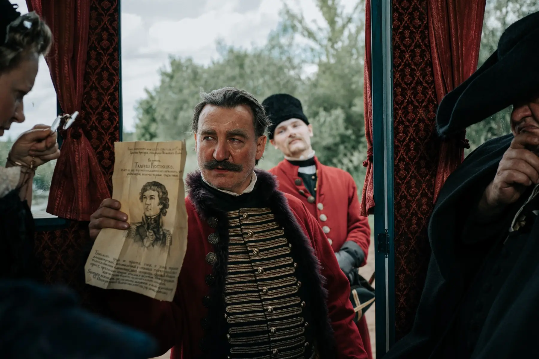 Filmas „Kos“, su generolu Tadu Kosciuška./Organizatorių nuotr.