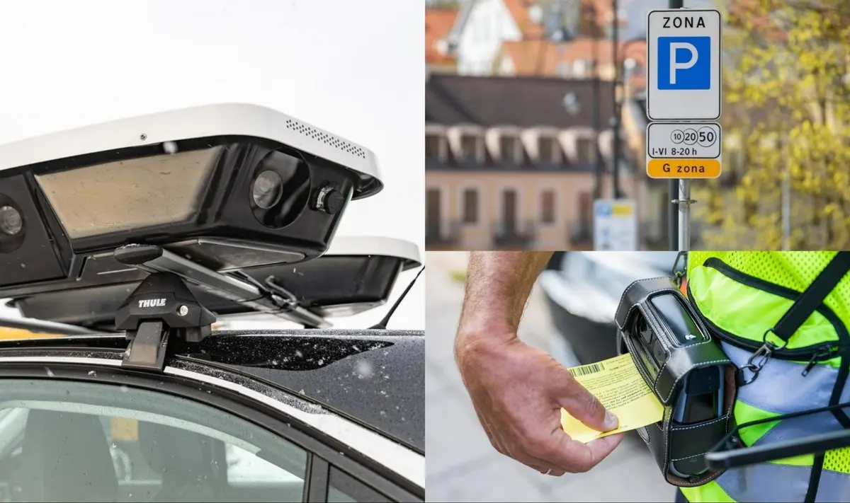 parkingo kontrolė