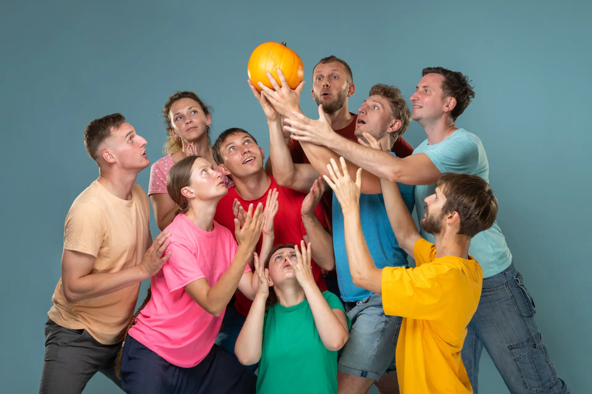 „Impro Kaunas“ Ąžuolyno bibliotekoje./Organizatorių nuotr.