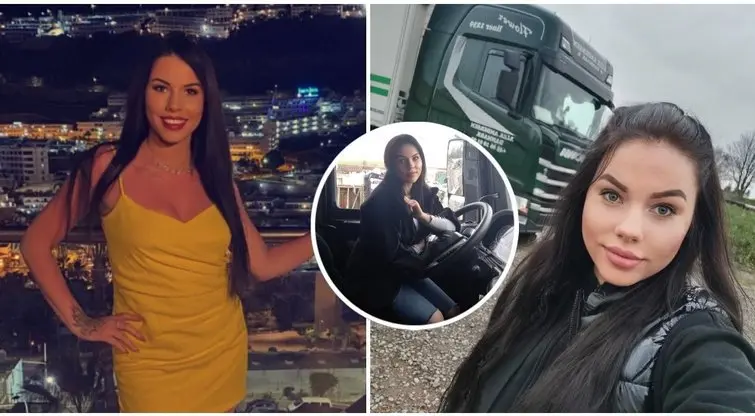 Vilkiką vairuojanti kaunietė / Asm. albumo nuotr. / Tv3.lt koliažas