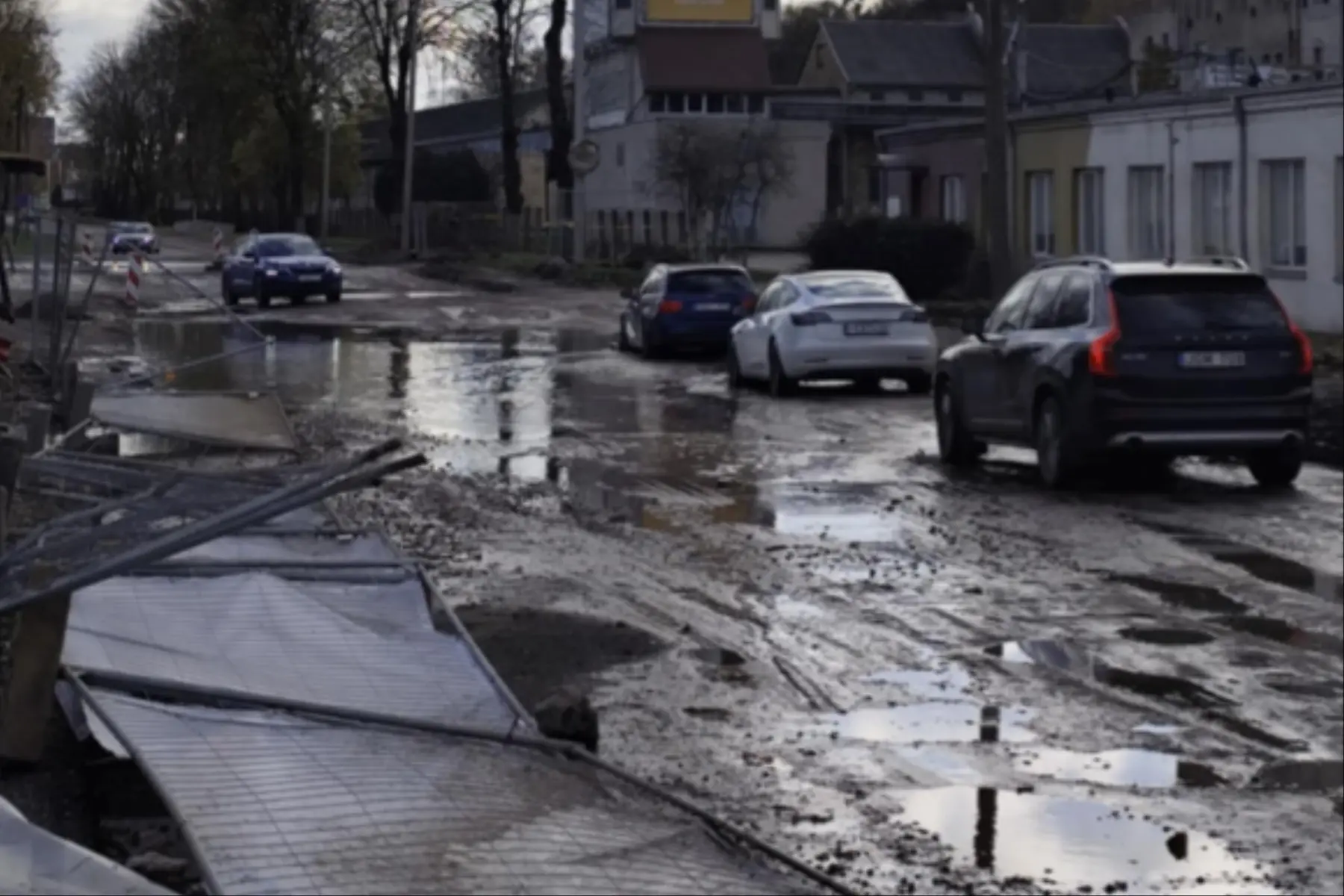 Vėtros padariniai / Skaitytojų nuotr.