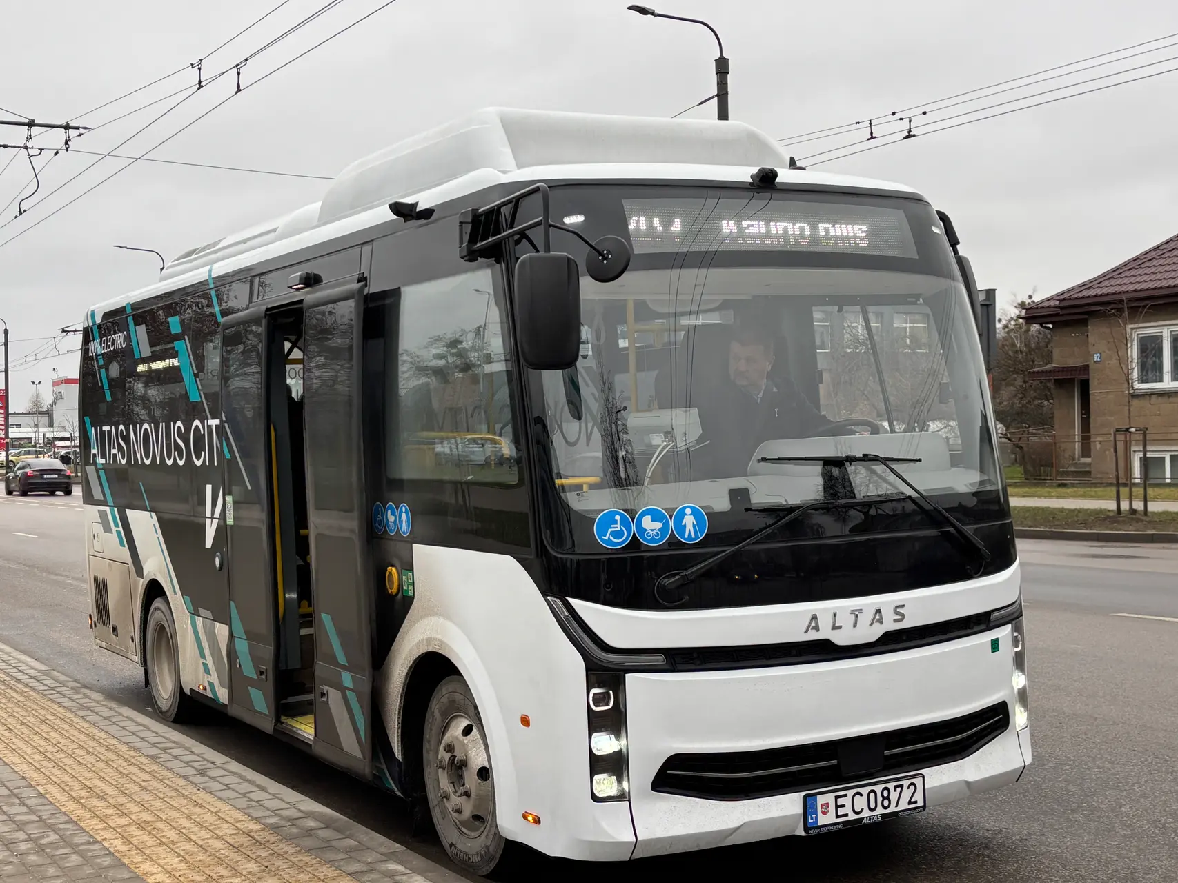 Elektrinis autobusas „Altas Novus City V7“ / „Kauno autobusų“ nuotr.