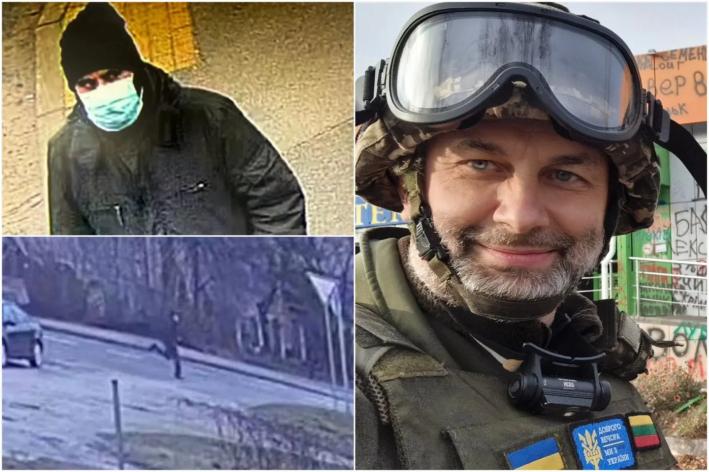 Šarūnas Jasiukevičius ir ieškomas vyras