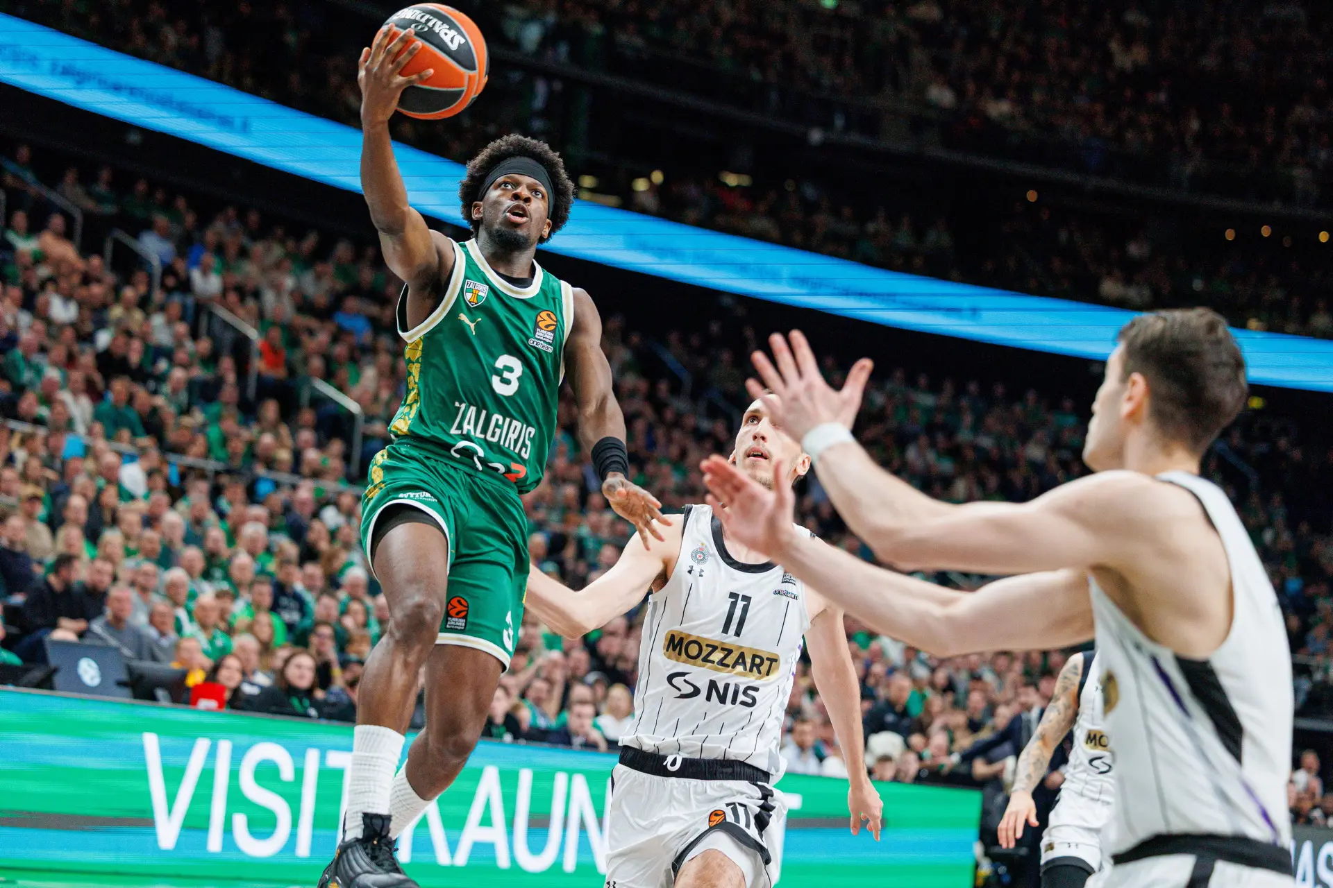 Kauno „Žalgiris“ – Belgrado „Partizan“ / E. Ovčarenko / BNS nuotr.