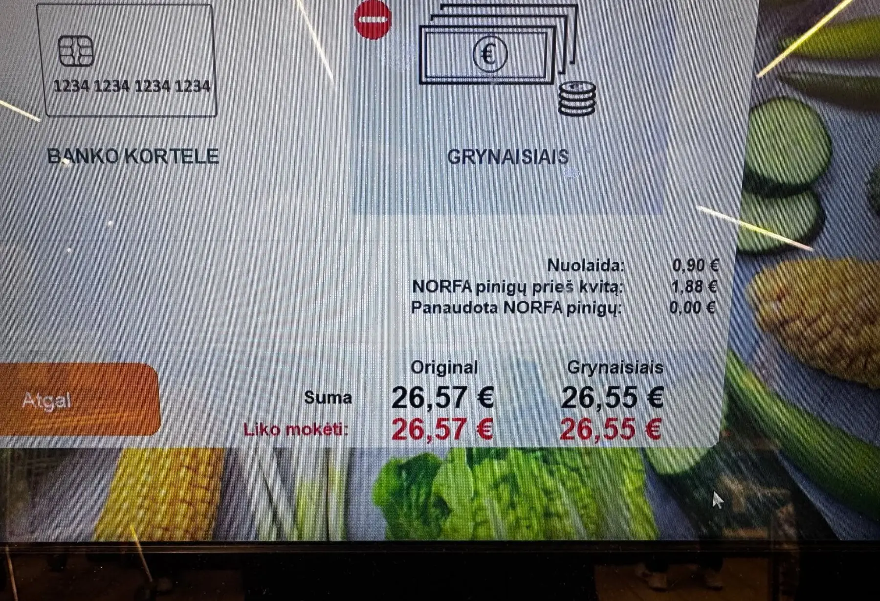 kainų apvalinimas