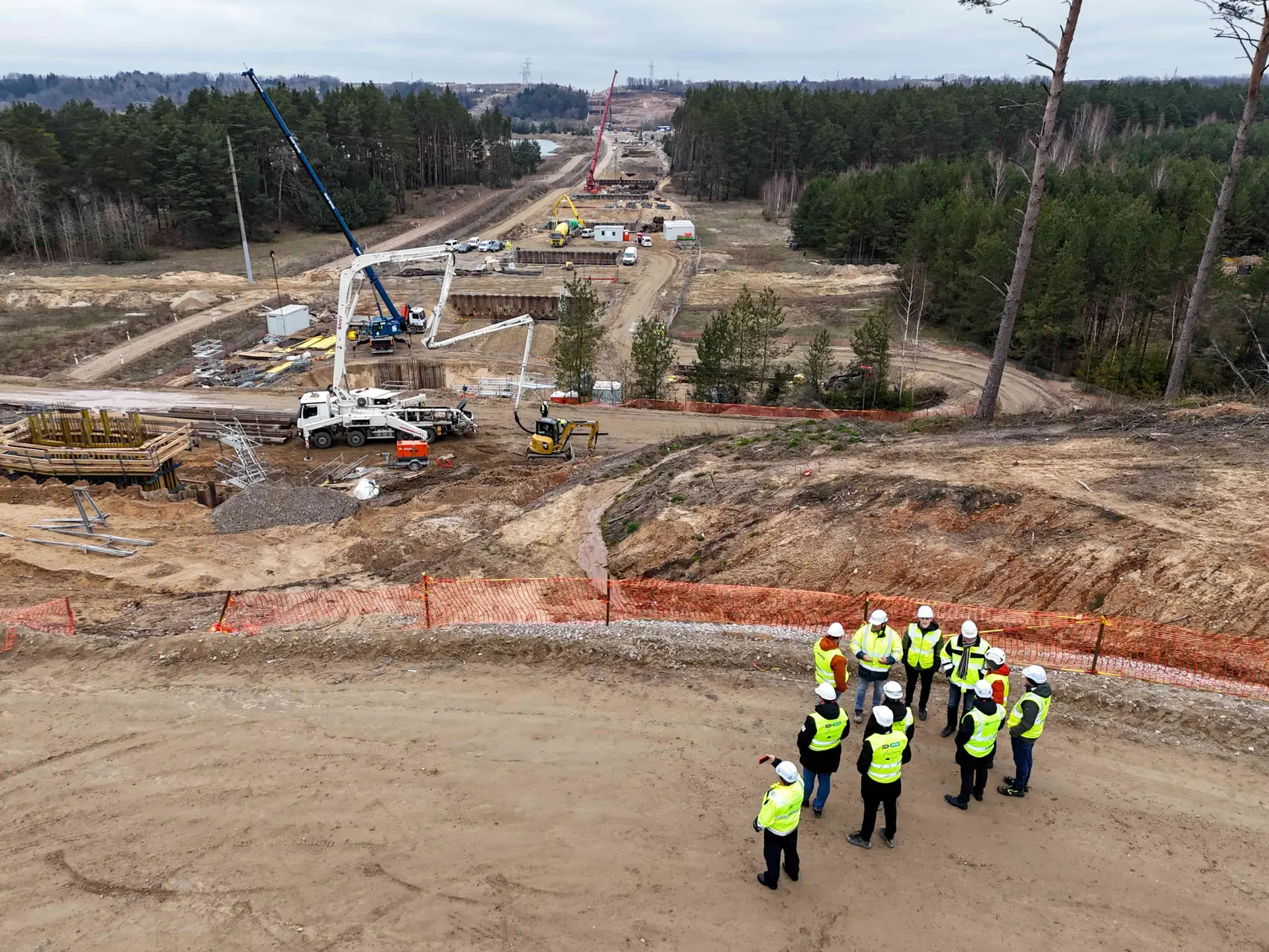 Rail Baltica statyba / „Lietuvos geležinkeliai“ nuotr.